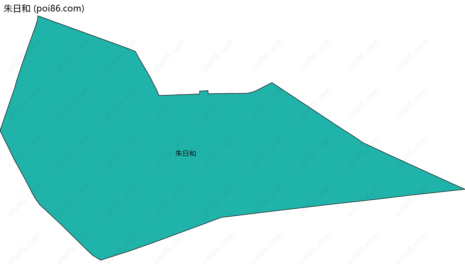朱日和边界地图