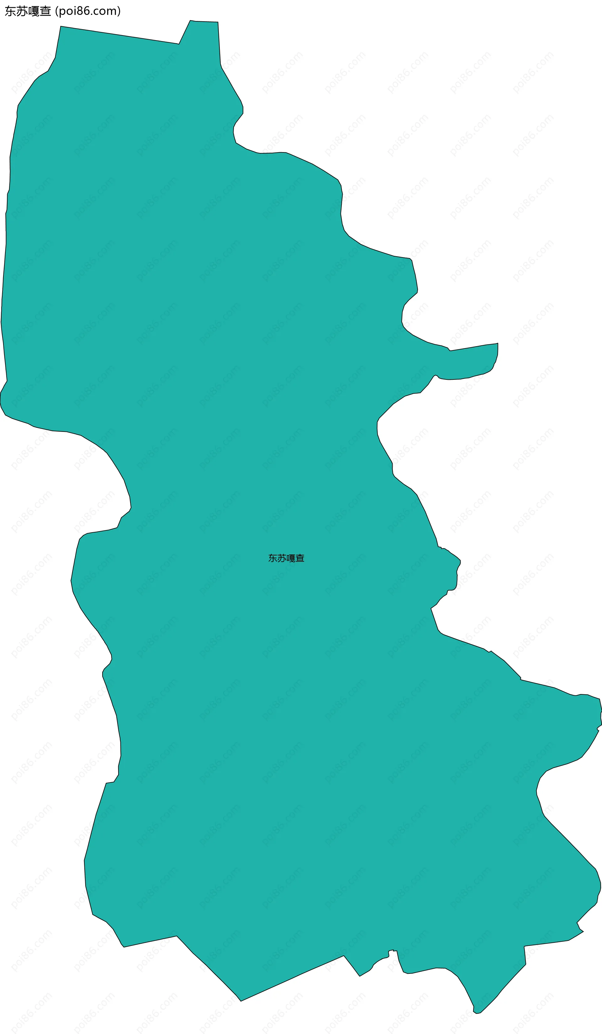 东苏嘎查边界地图