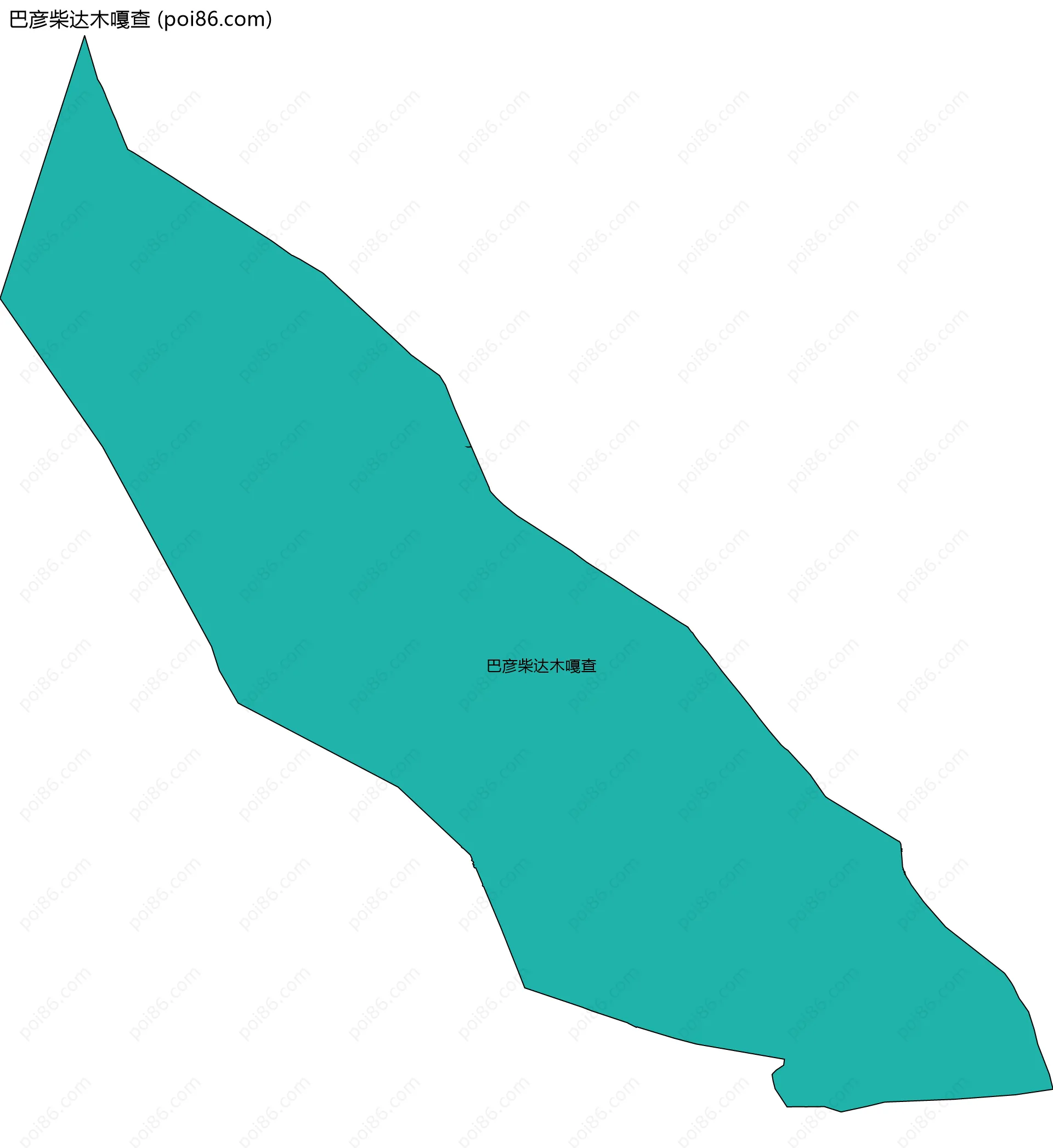 巴彦柴达木嘎查边界地图