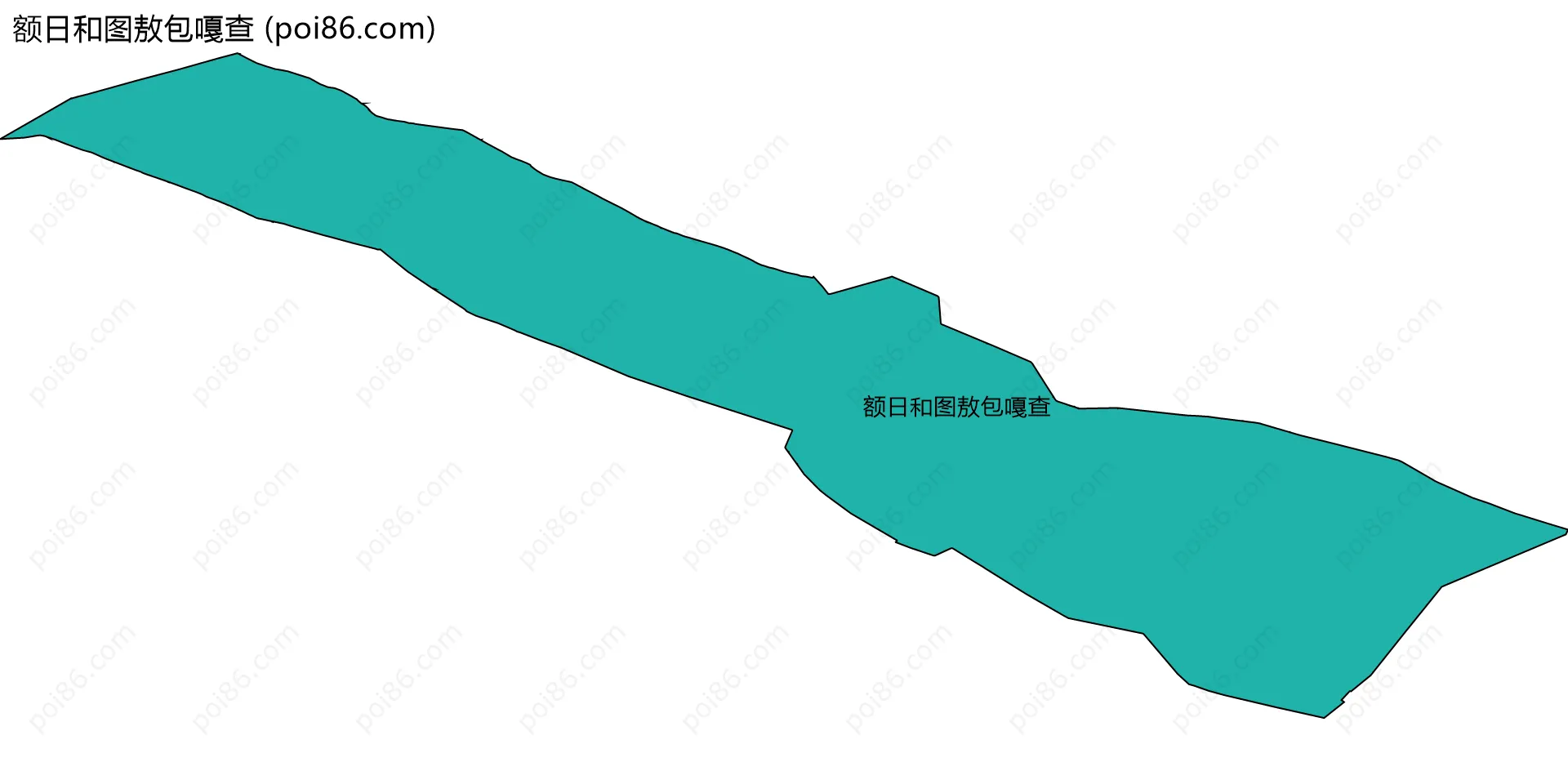 额日和图敖包嘎查边界地图