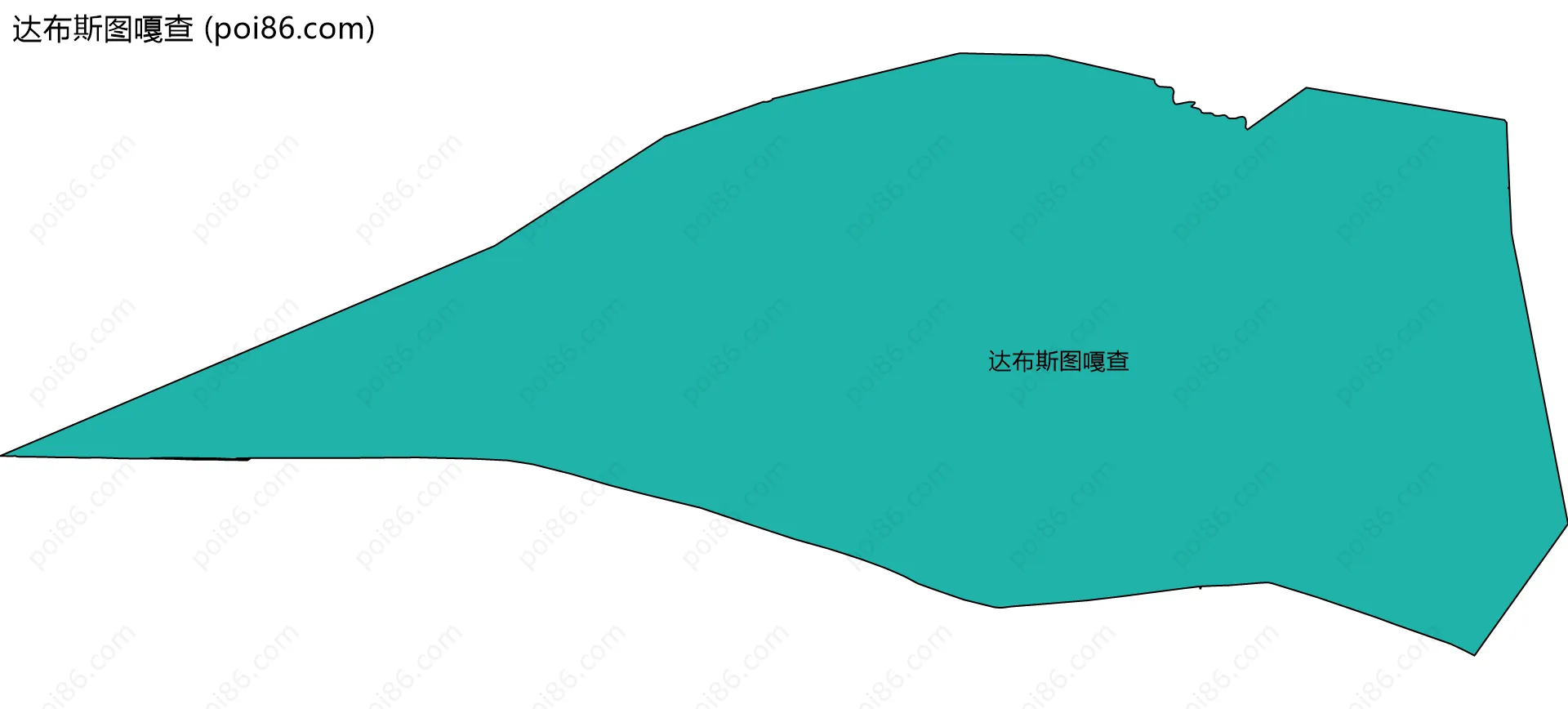 达布斯图嘎查边界地图