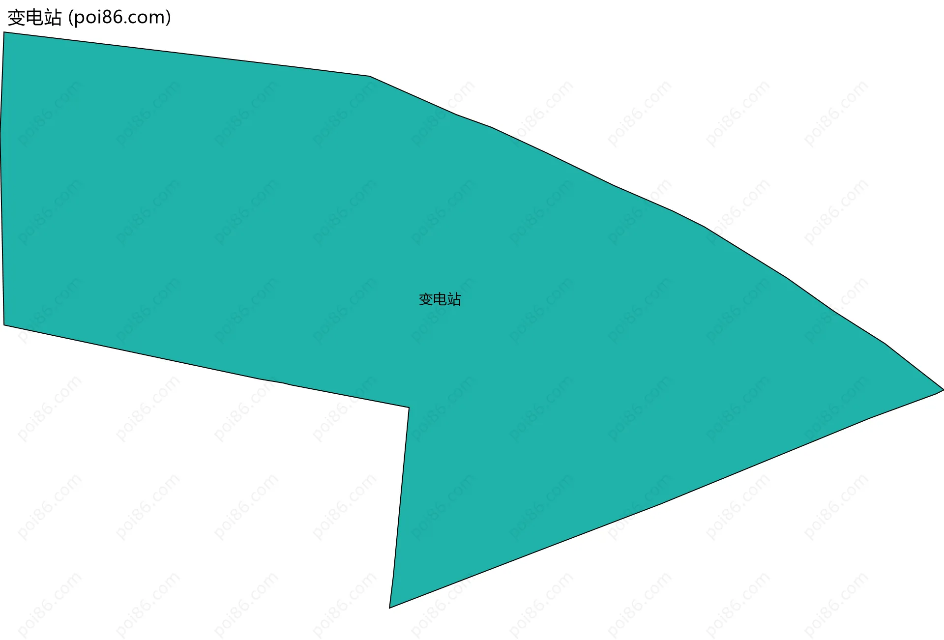 变电站边界地图