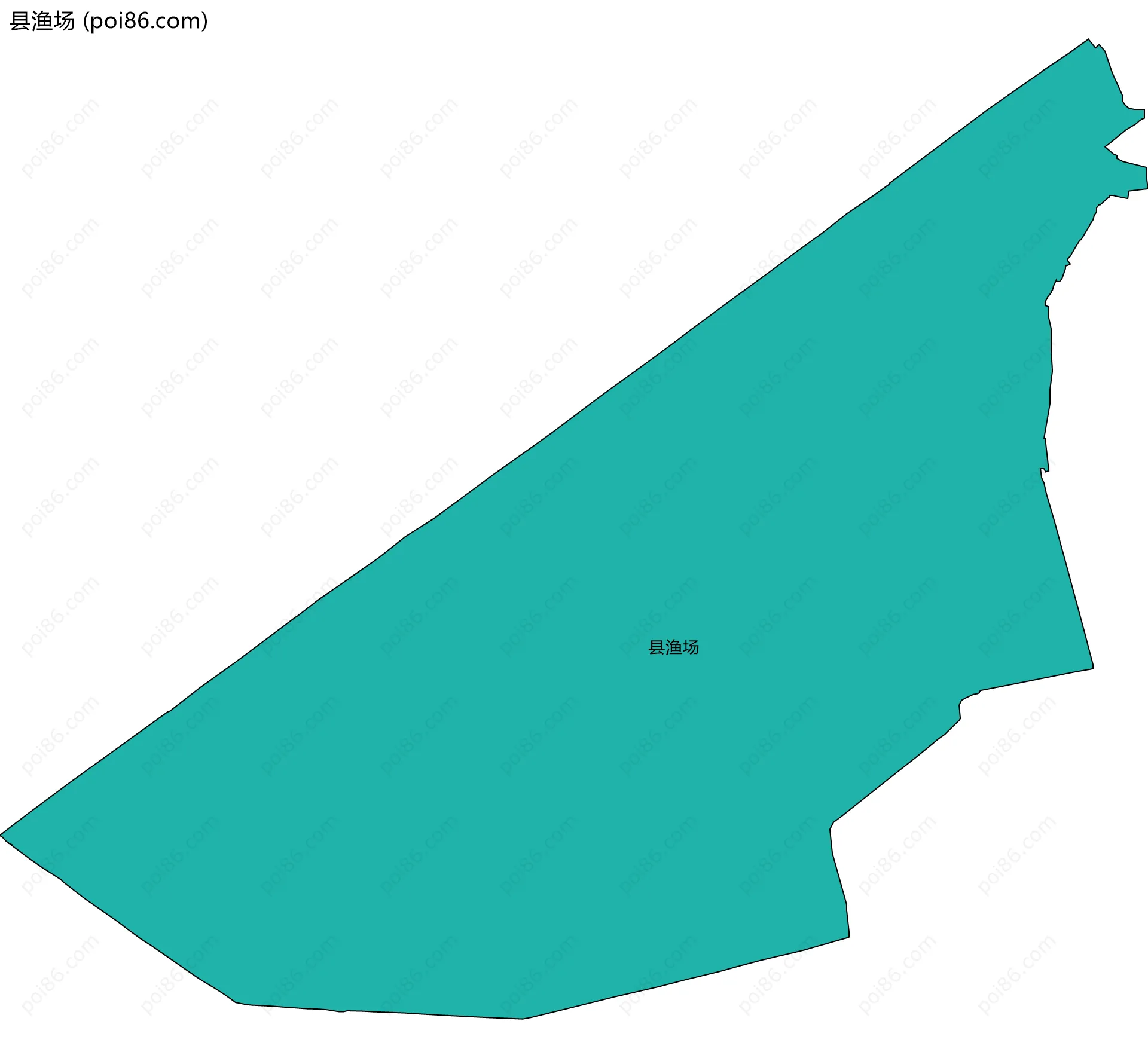 县渔场边界地图