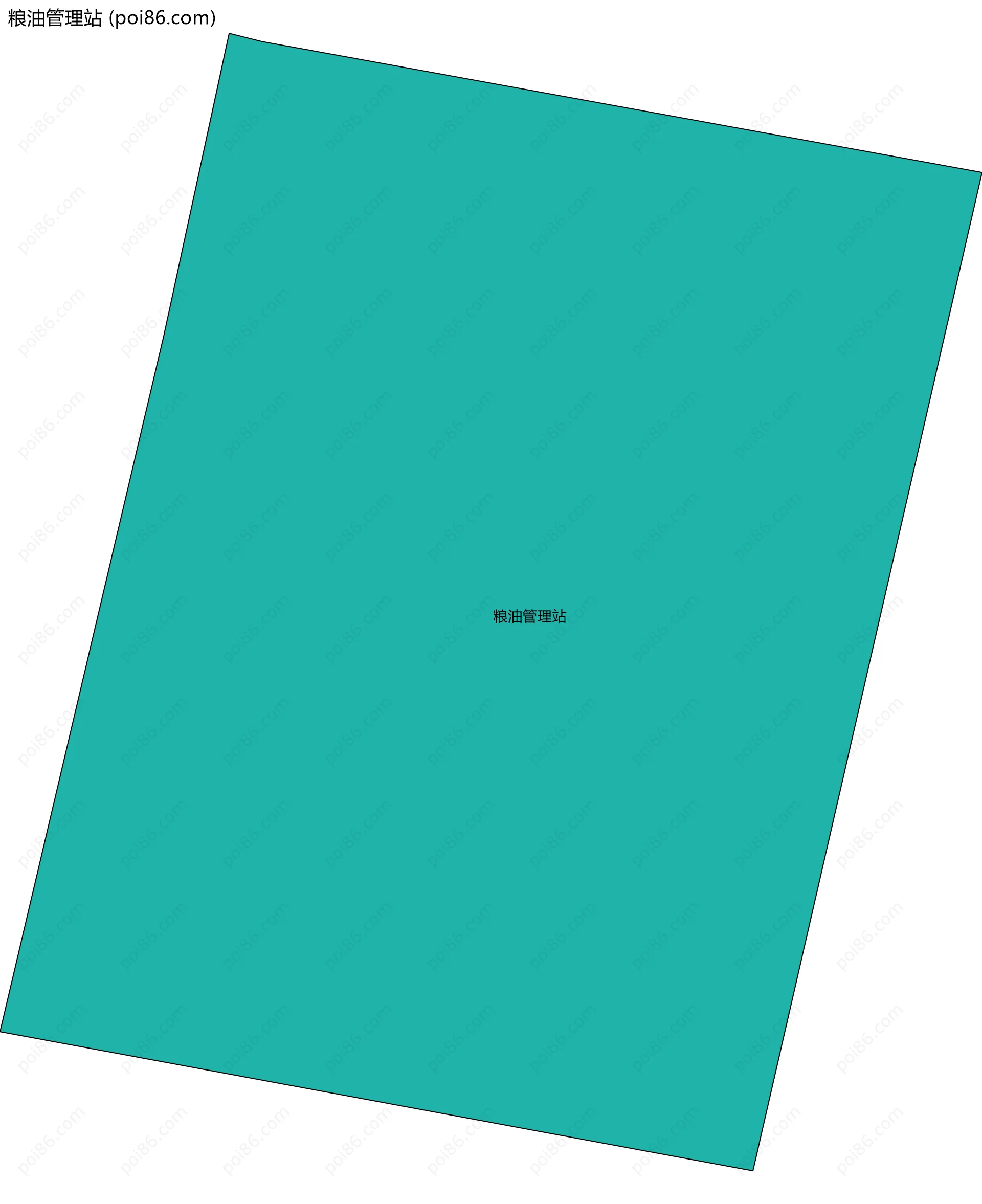 粮油管理站边界地图