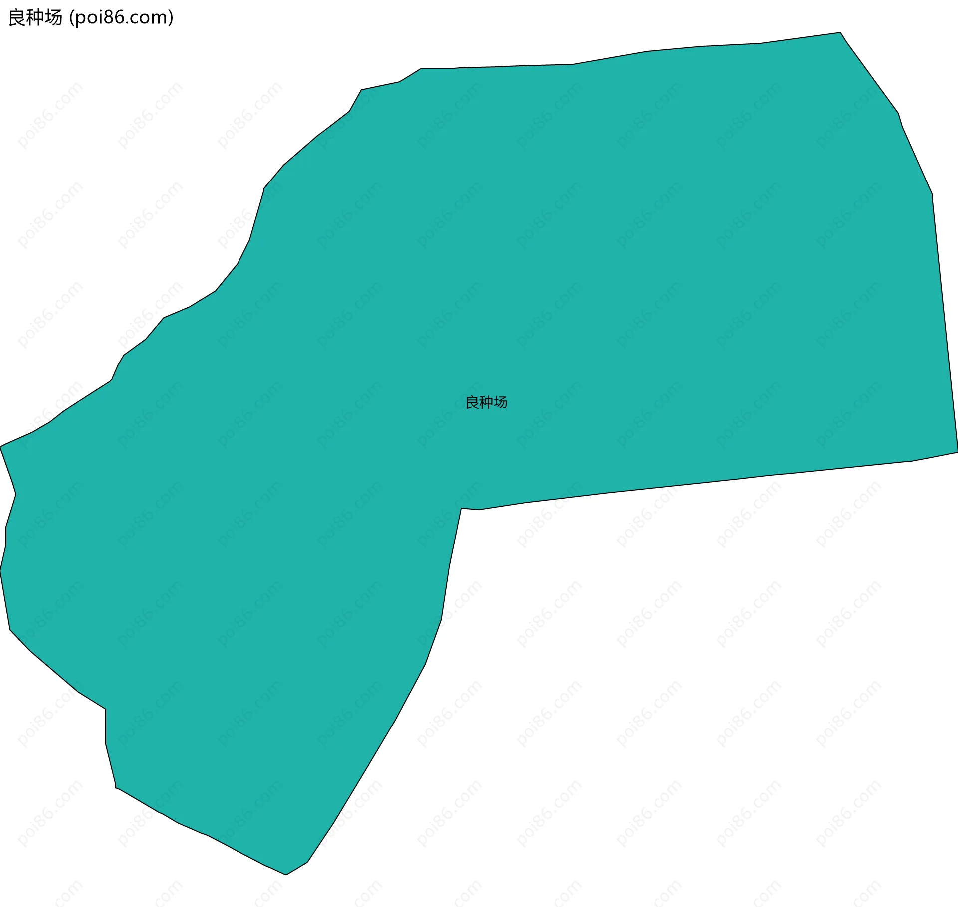 良种场边界地图