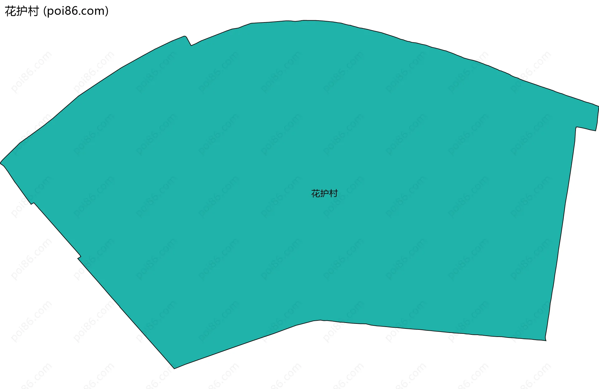 花护村边界地图