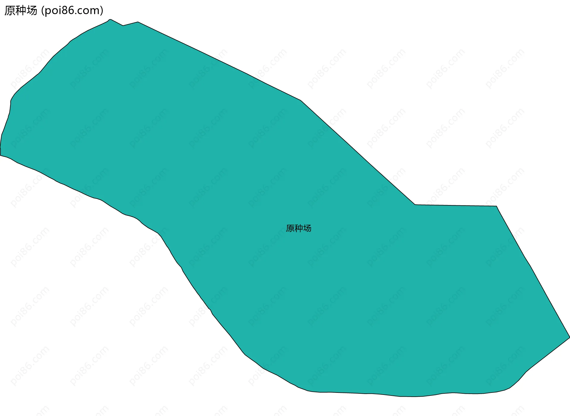 原种场边界地图