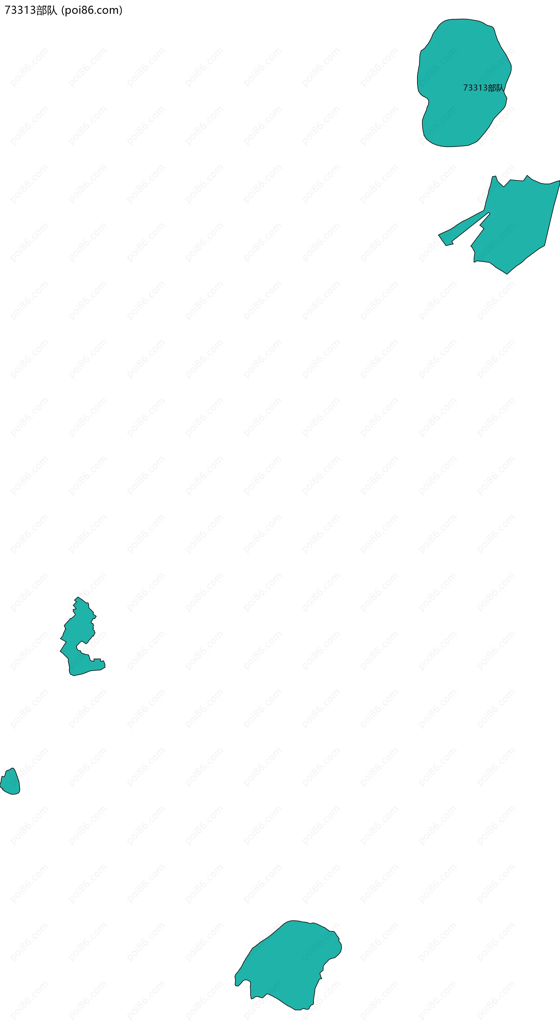 73313部队边界地图