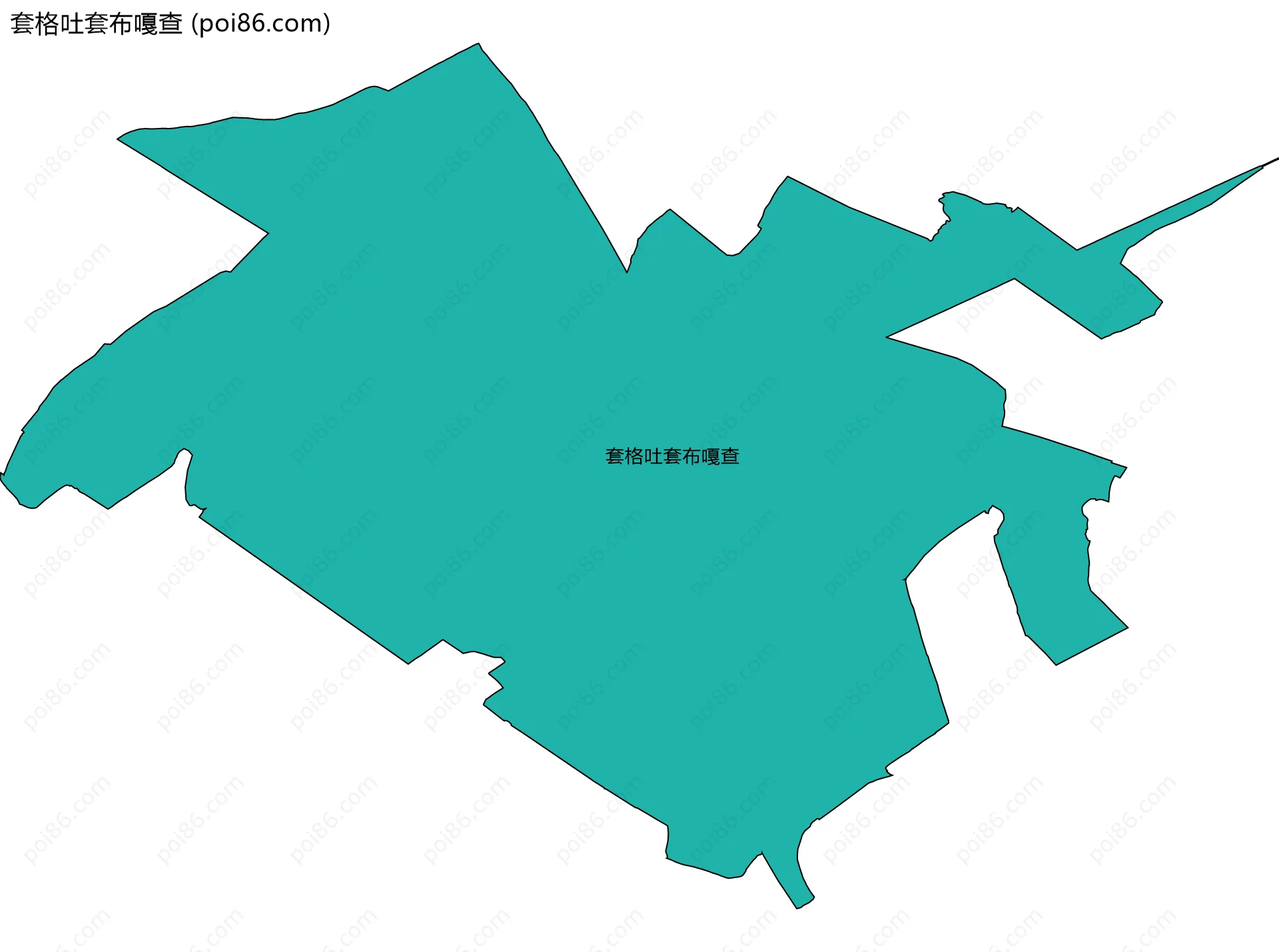 套格吐套布嘎查边界地图