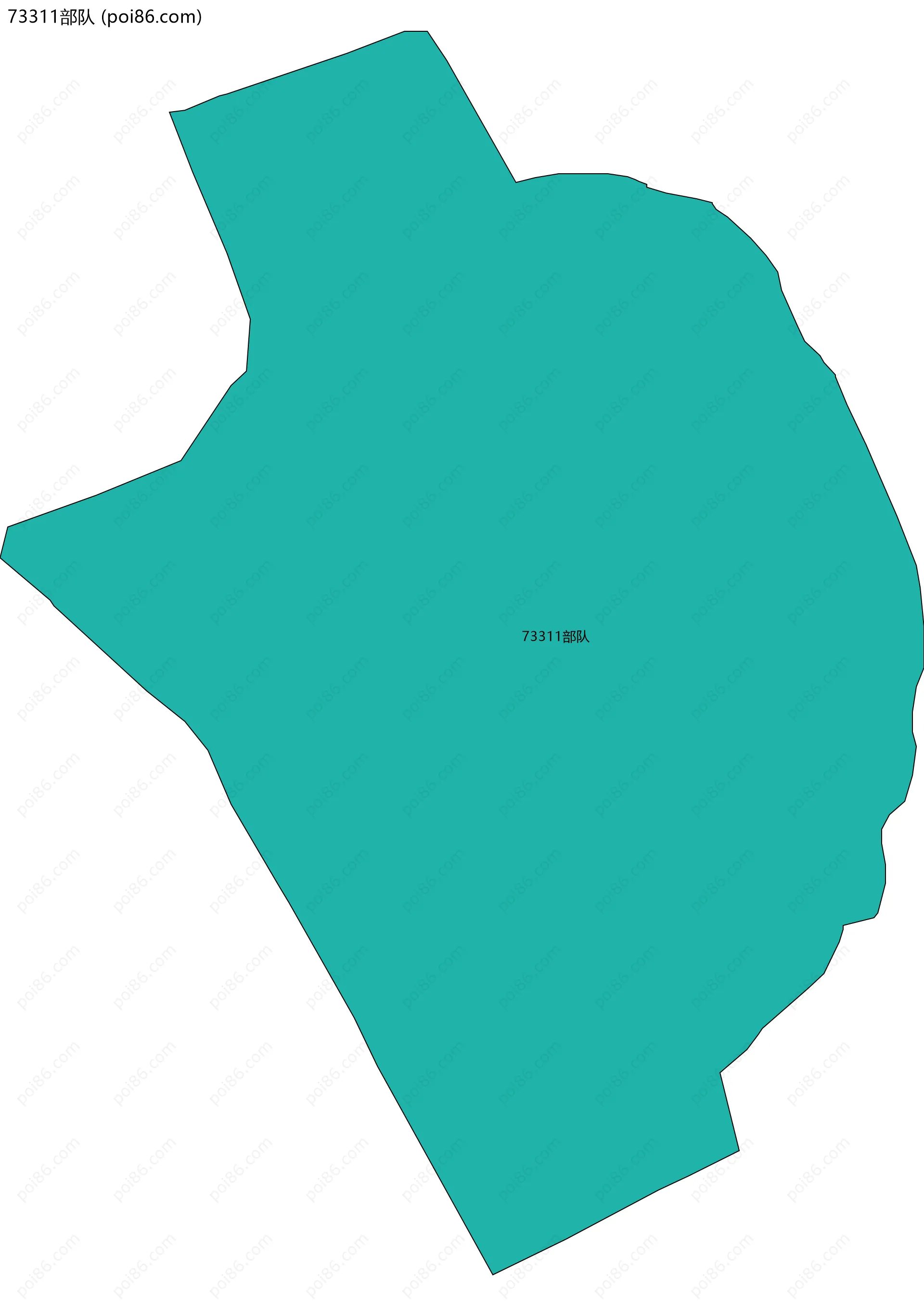 73311部队边界地图