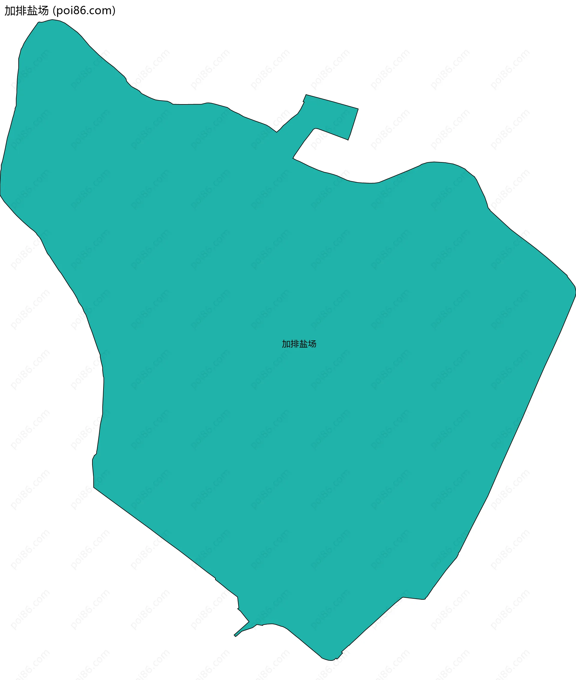 加排盐场边界地图
