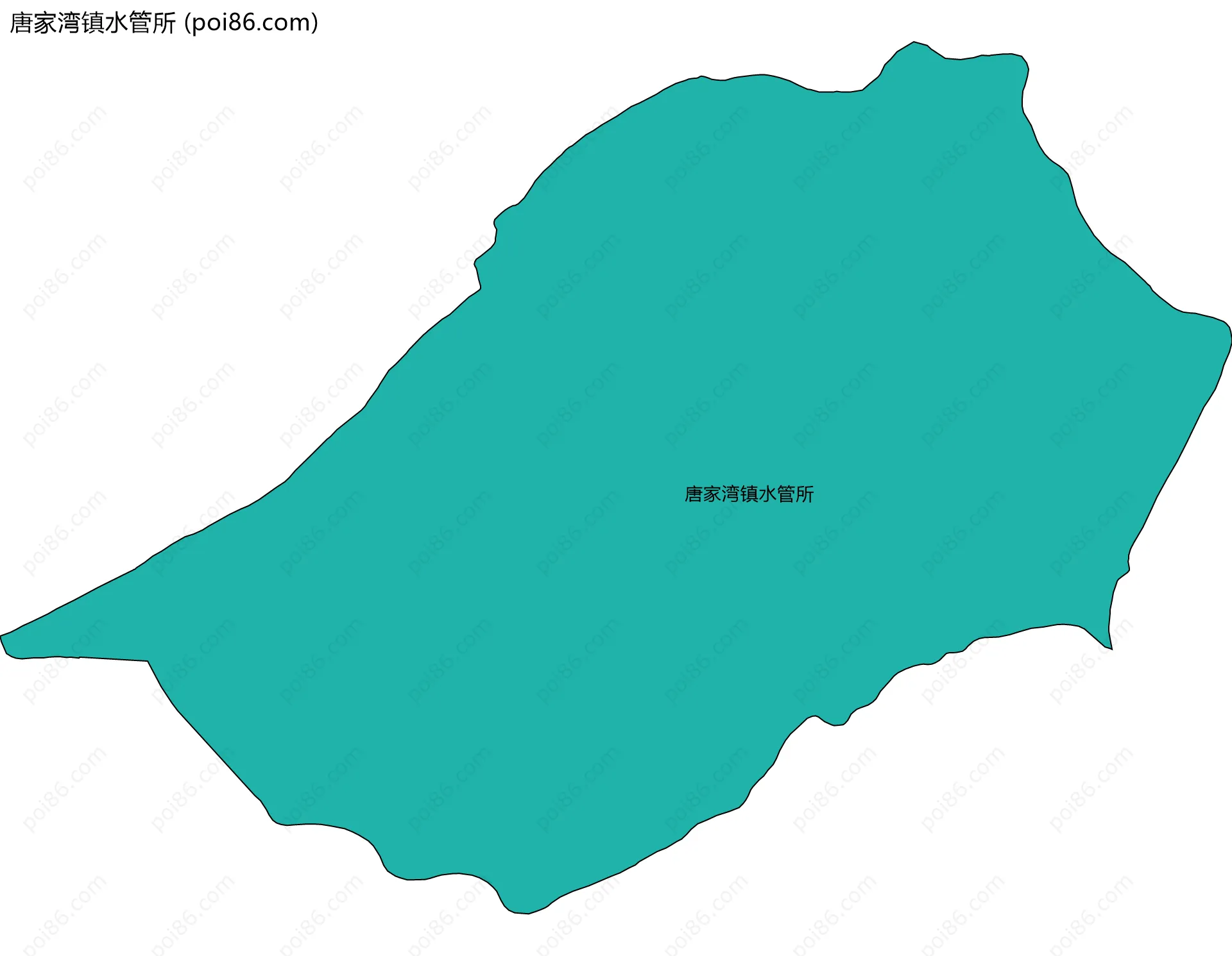 唐家湾镇水管所边界地图