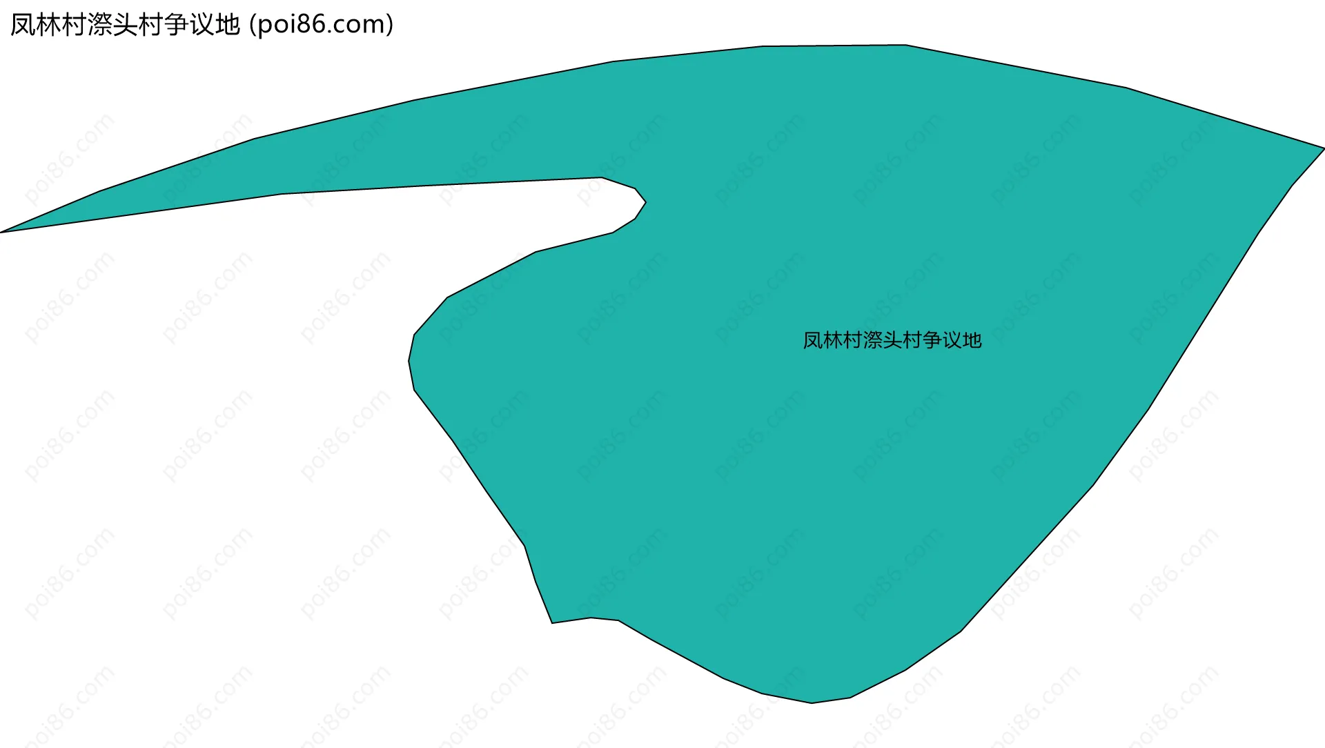 凤林村漈头村争议地边界地图