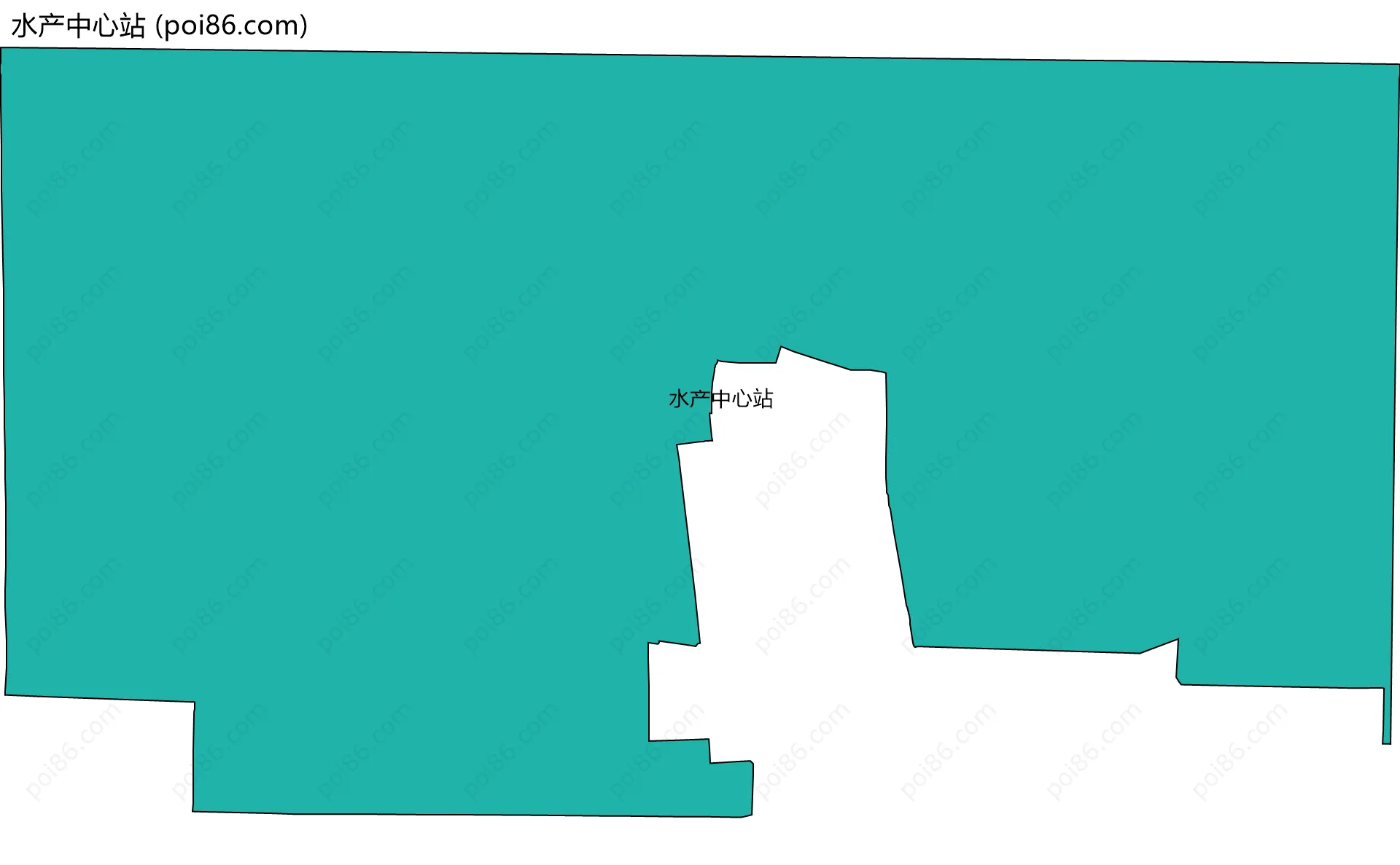 水产中心站边界地图