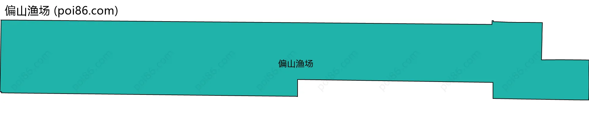 偏山渔场边界地图