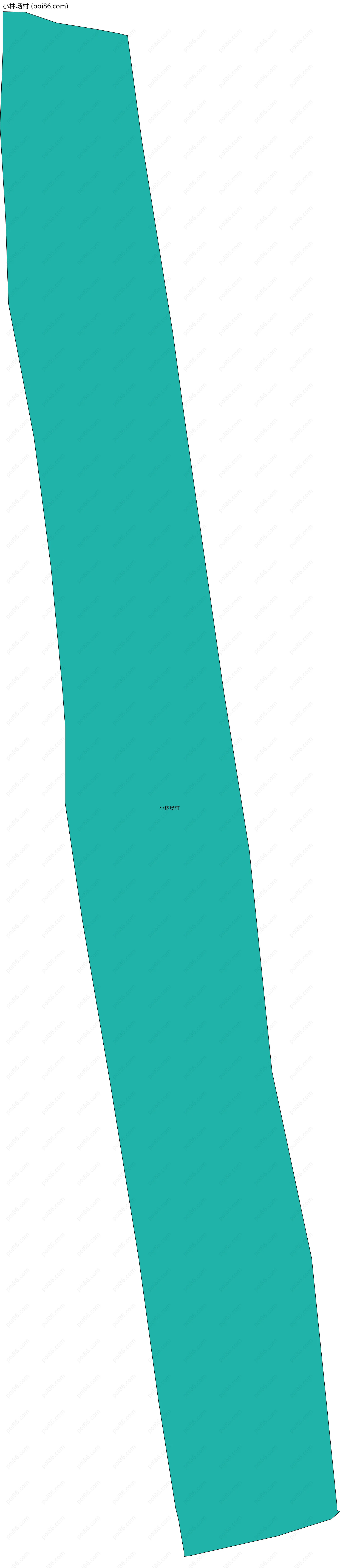 小林场村边界地图