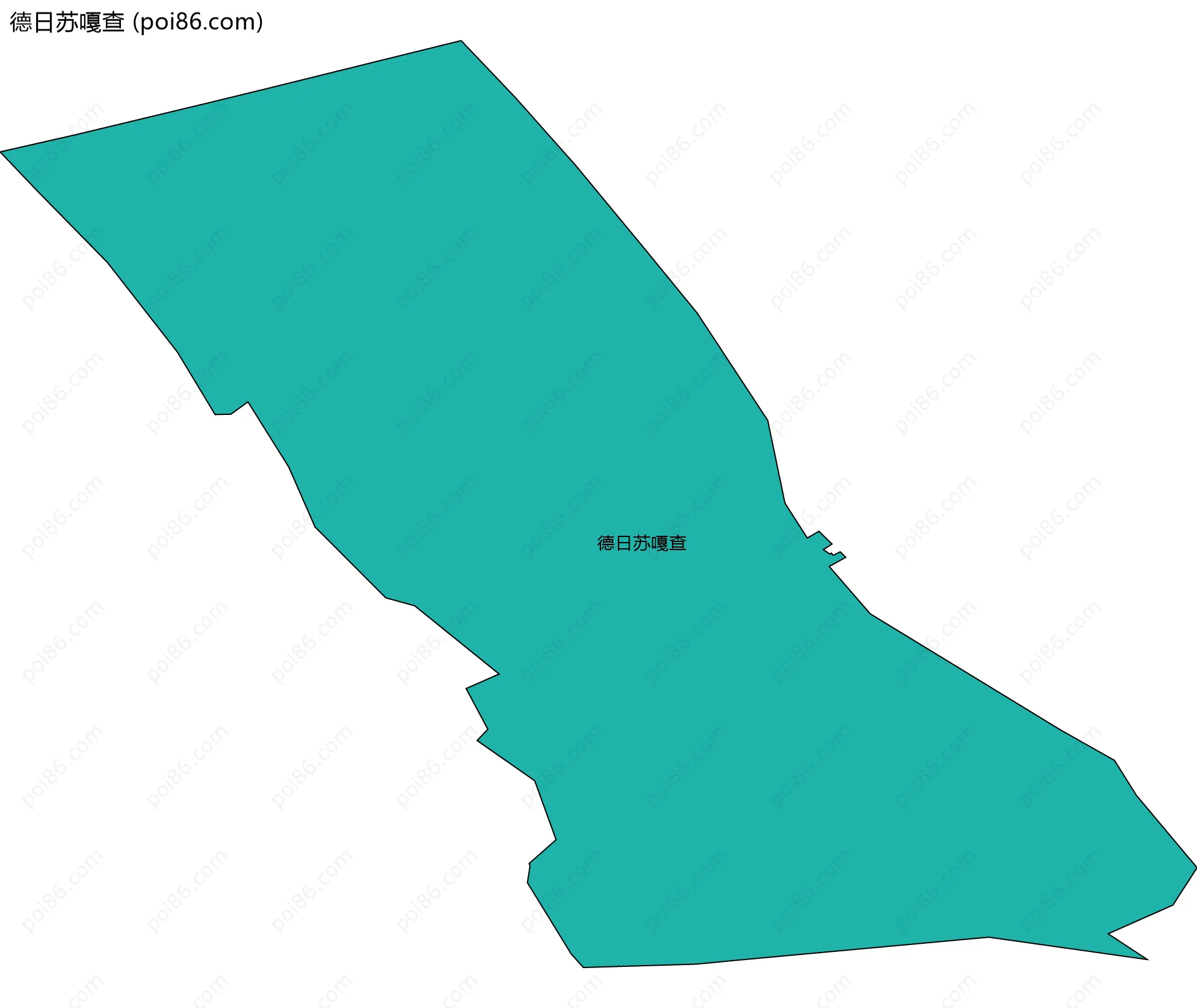 德日苏嘎查边界地图