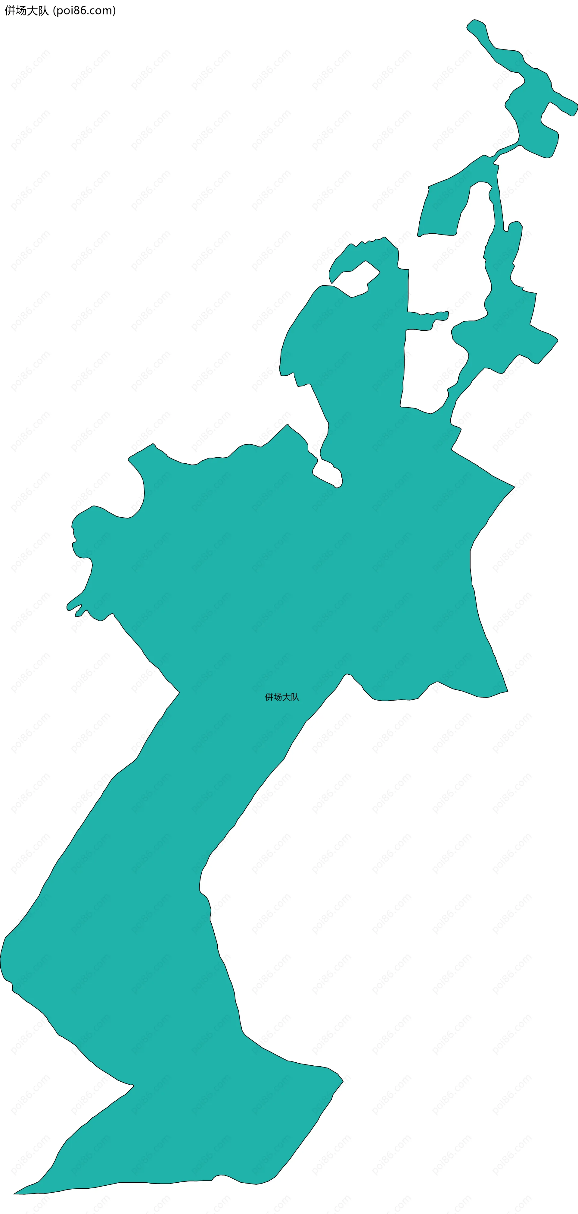 併场大队边界地图