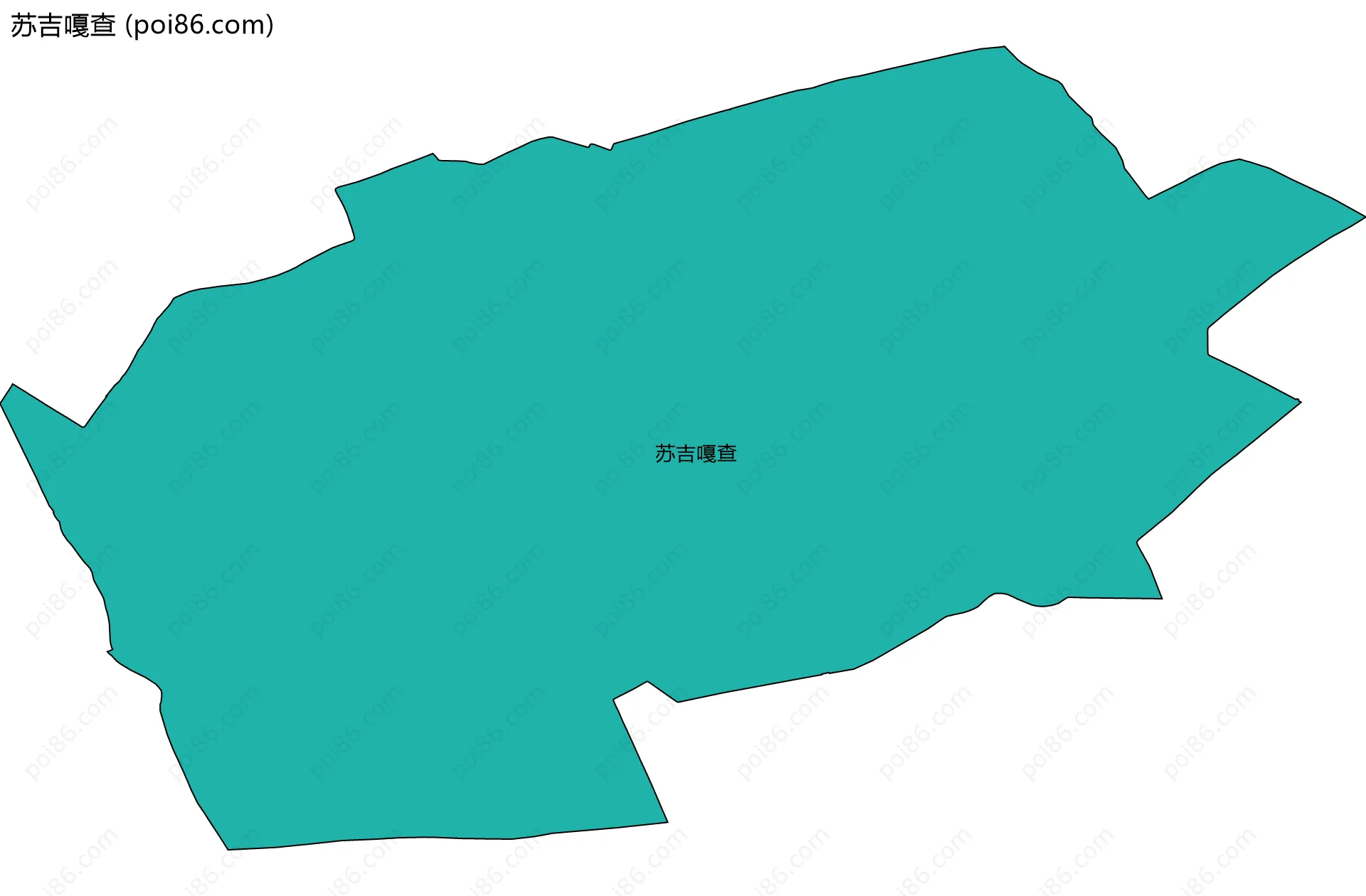 苏吉嘎查边界地图