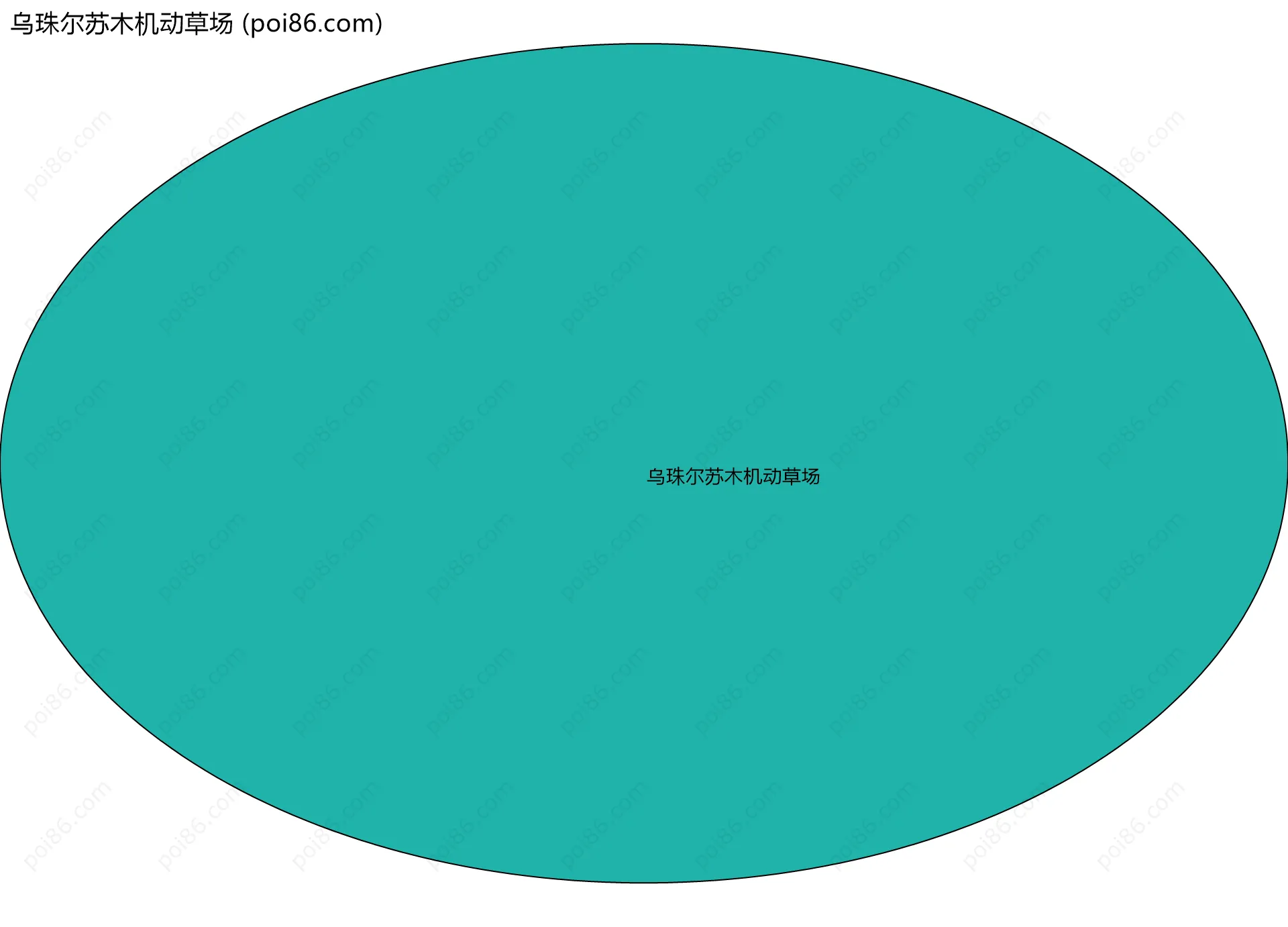 乌珠尔苏木机动草场边界地图