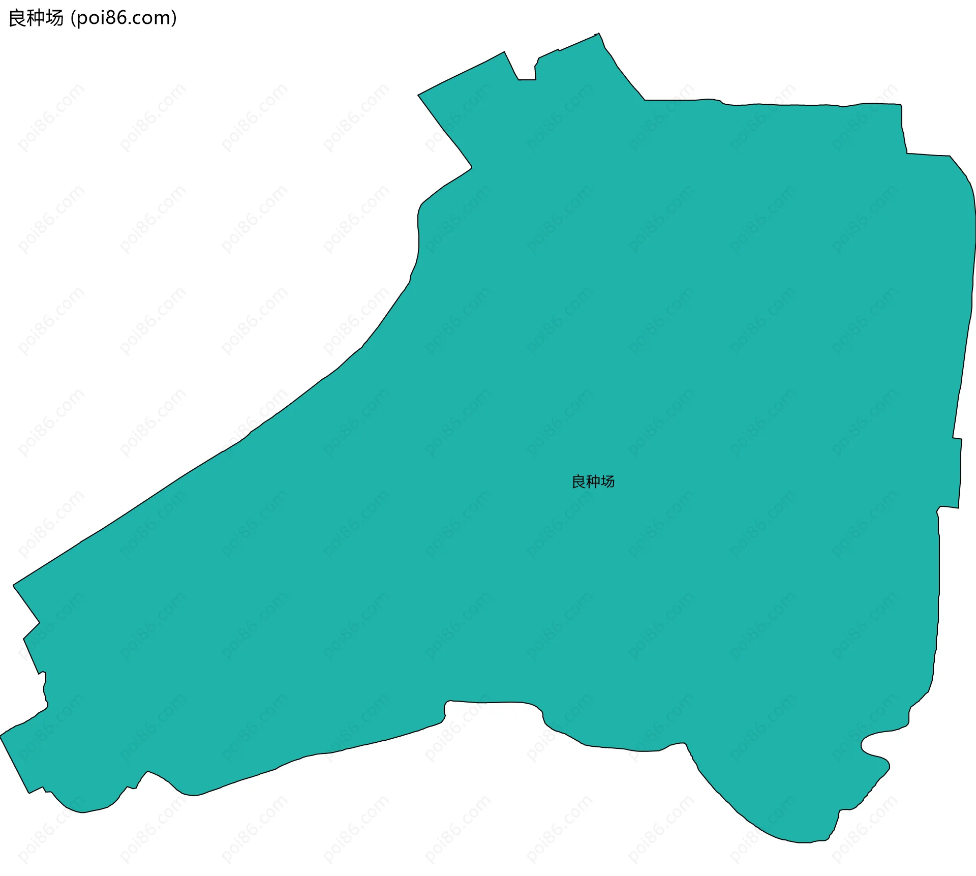 良种场边界地图
