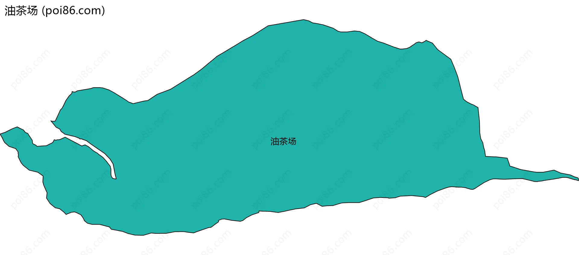 油茶场边界地图