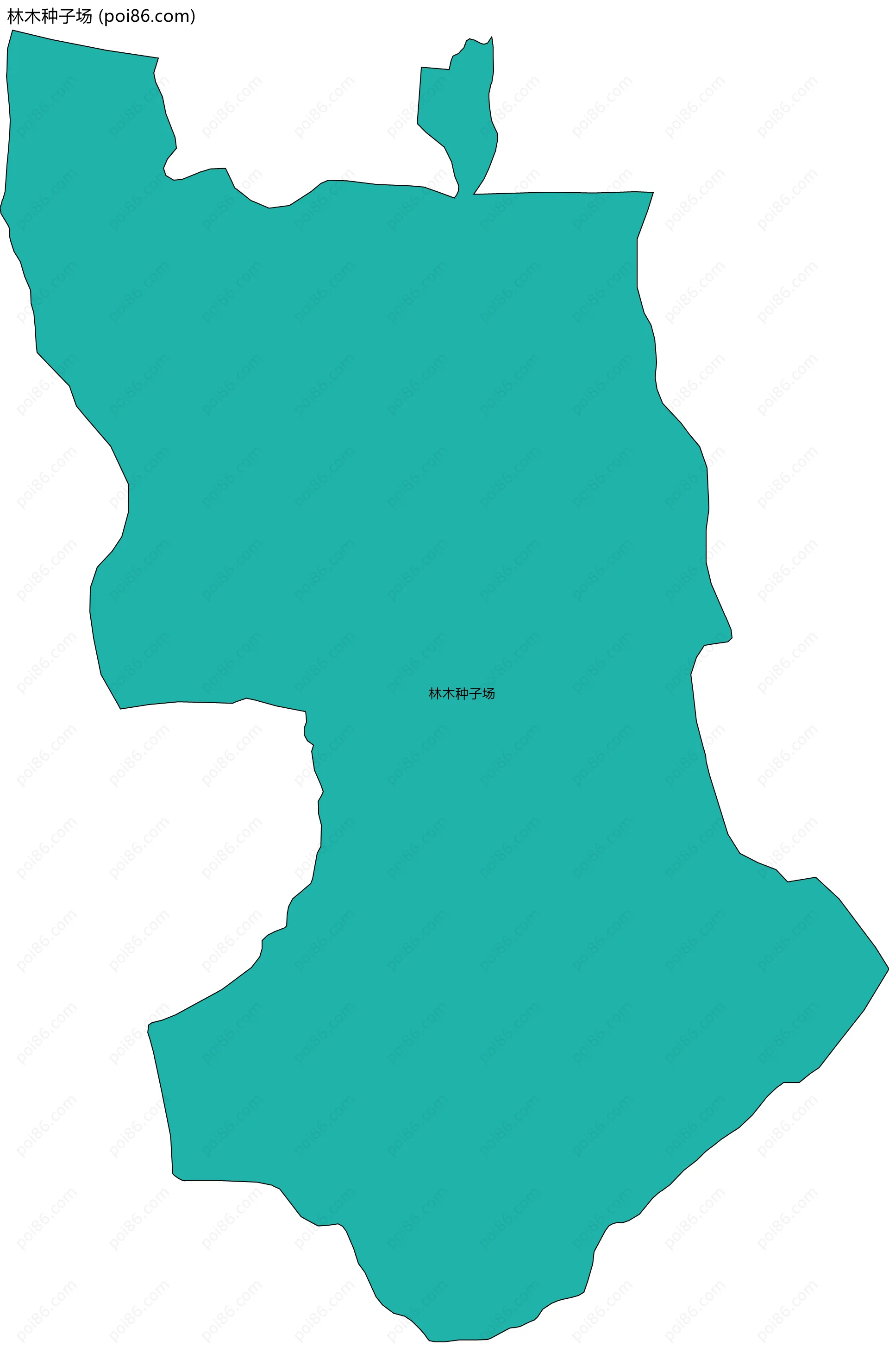 林木种子场边界地图