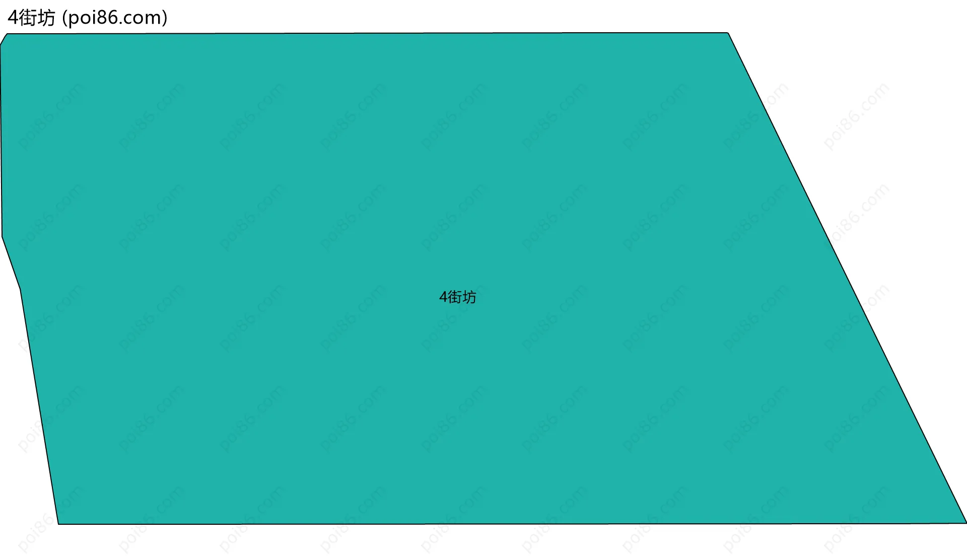 4街坊边界地图