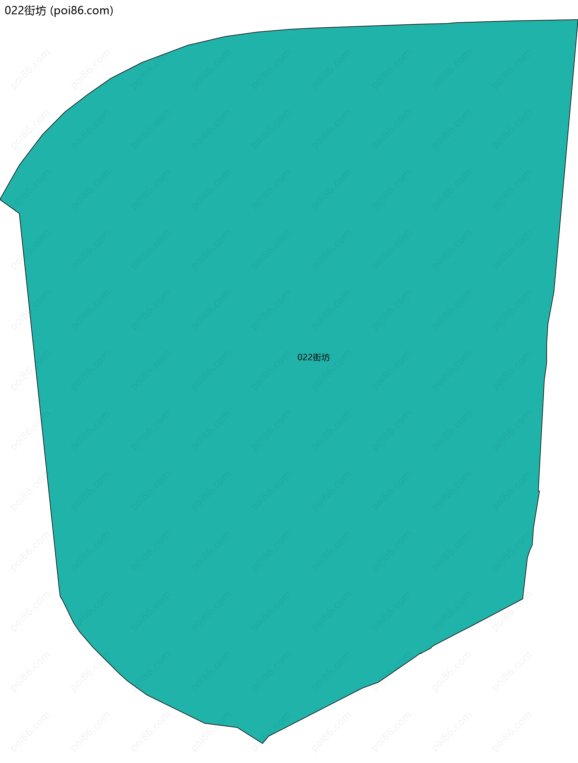 022街坊边界地图