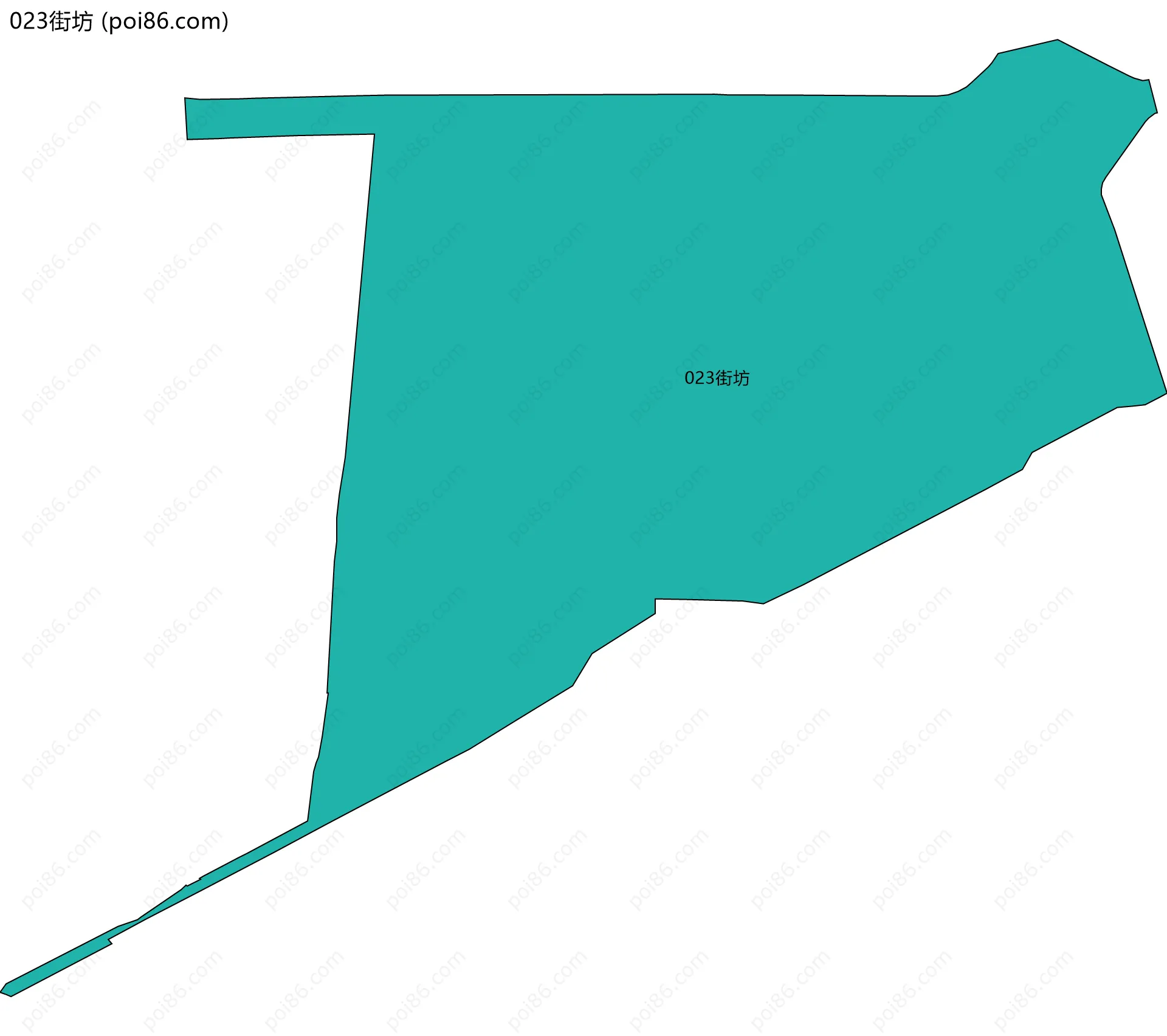 023街坊边界地图