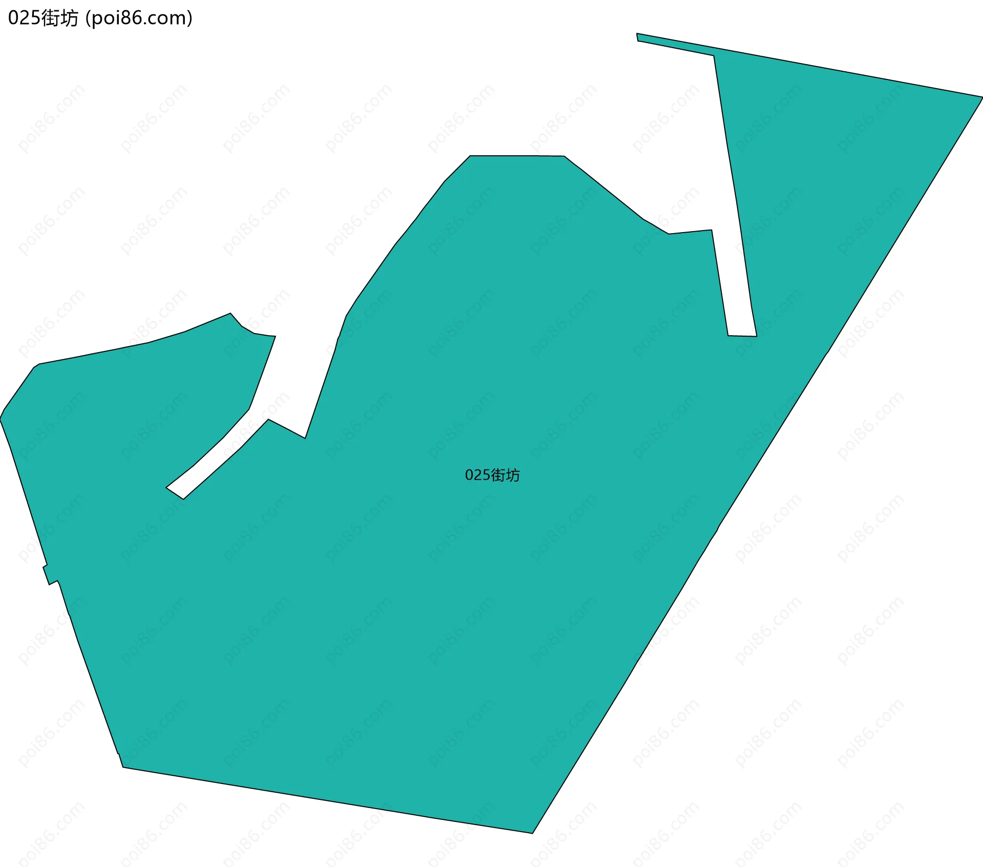 025街坊边界地图