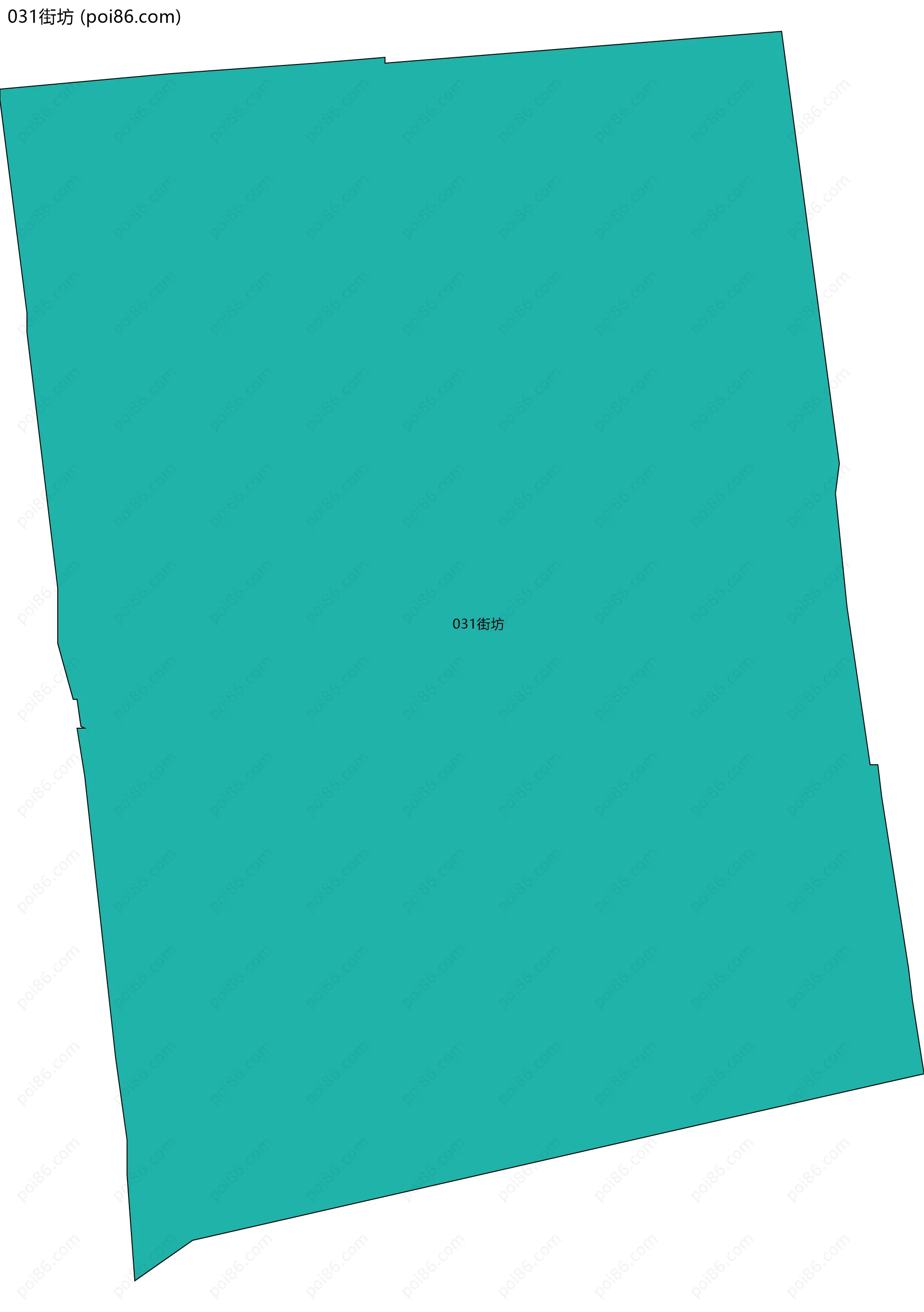031街坊边界地图