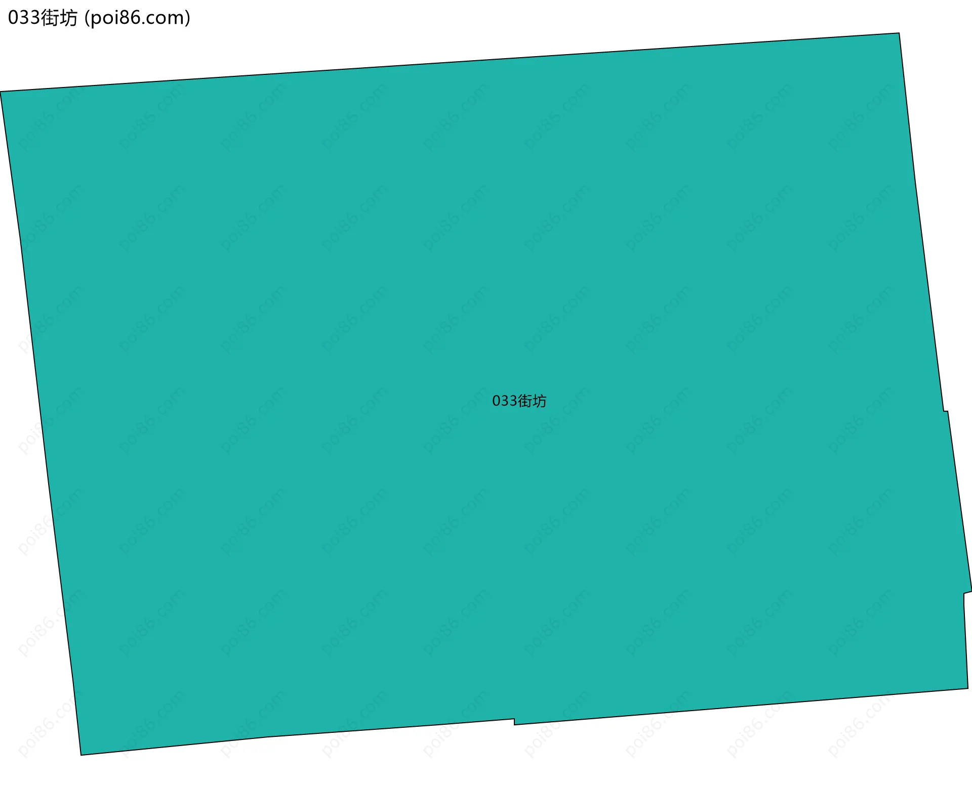033街坊边界地图