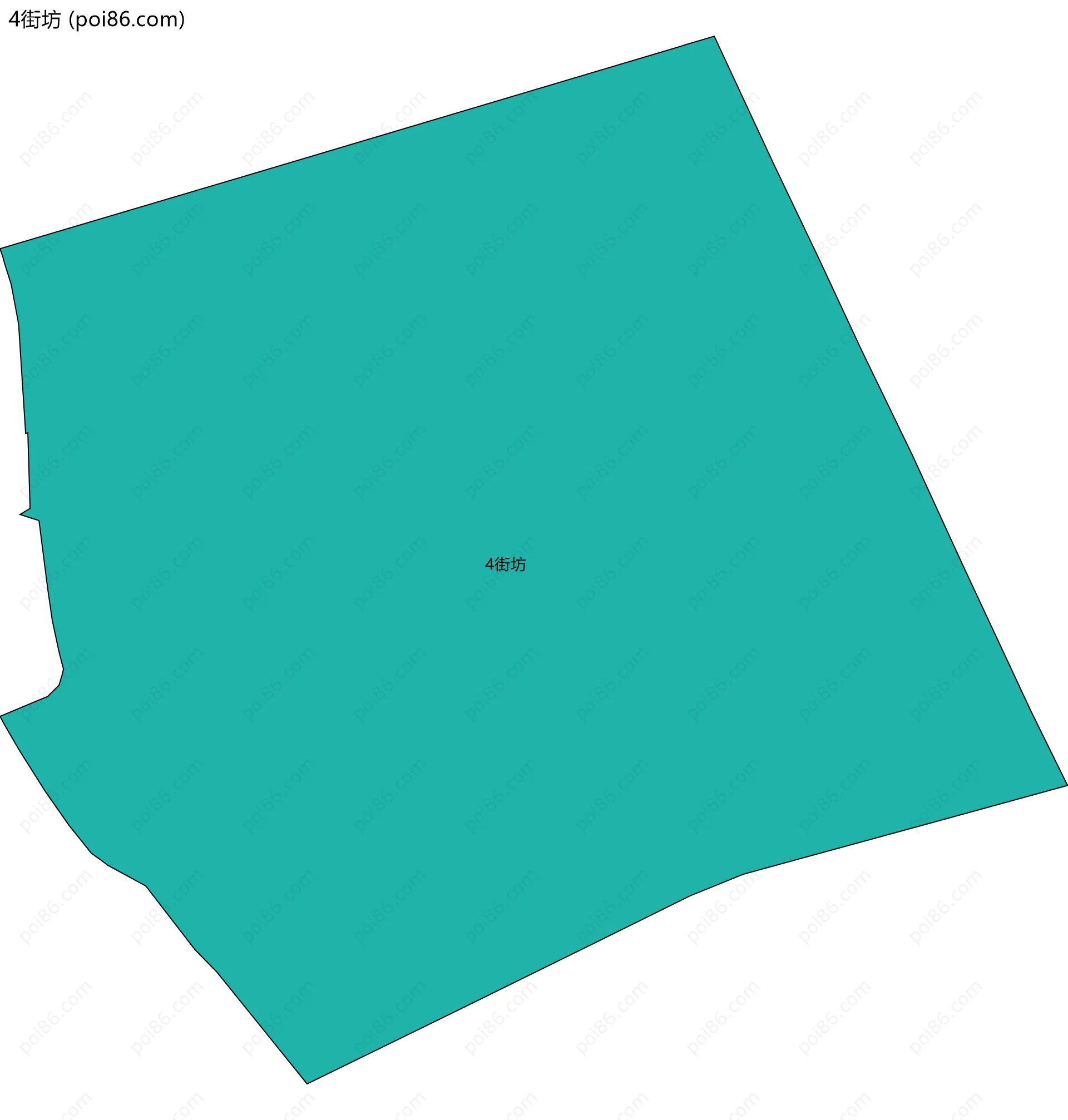 4街坊边界地图