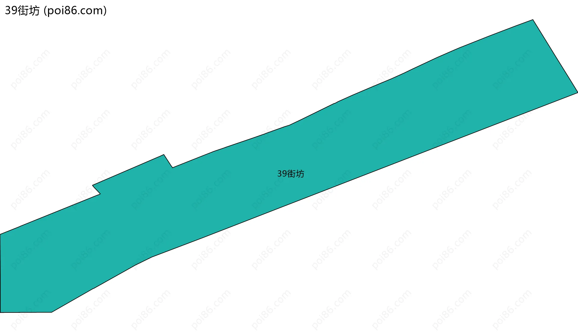 39街坊边界地图