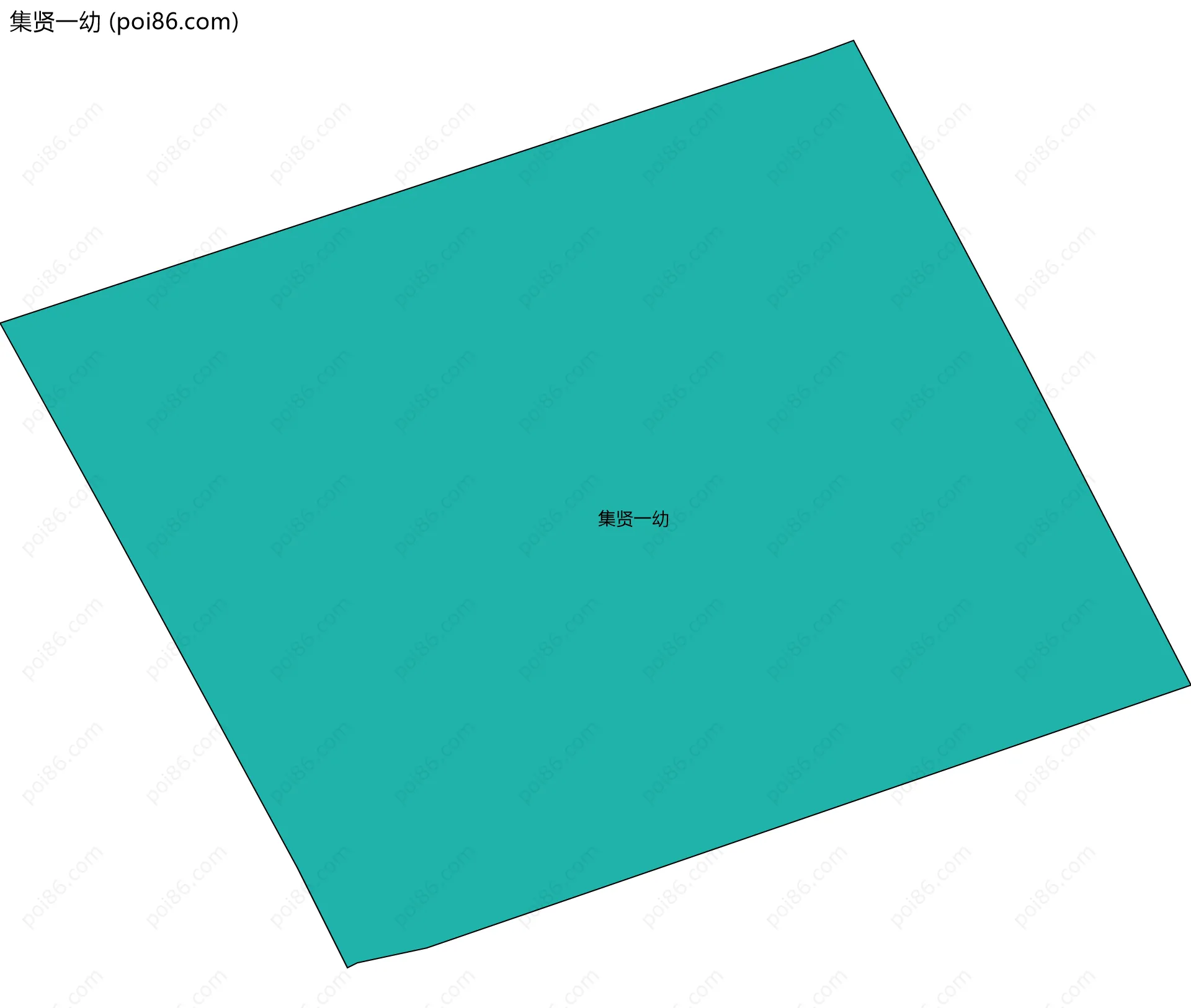 集贤一幼边界地图