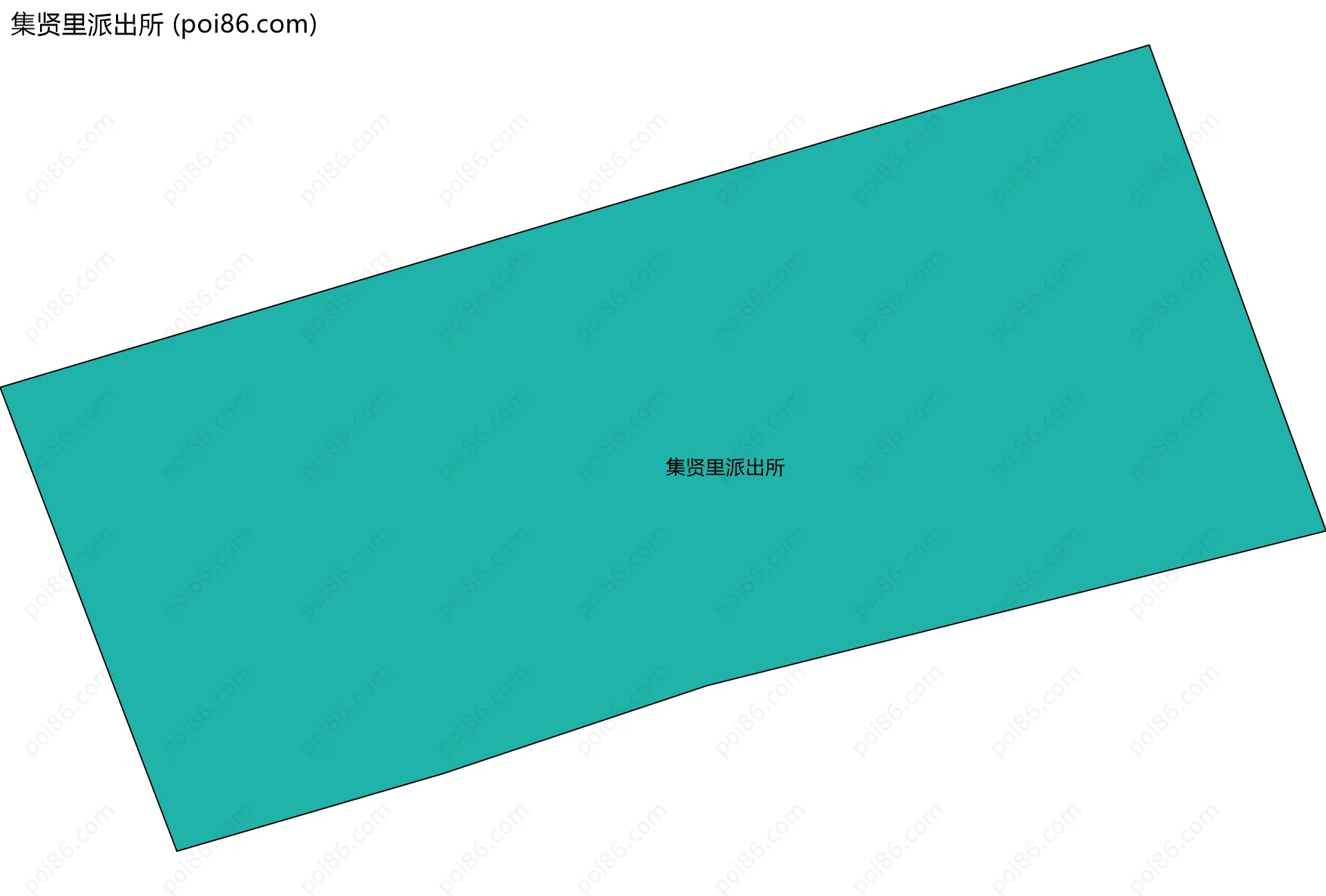 集贤里派出所边界地图