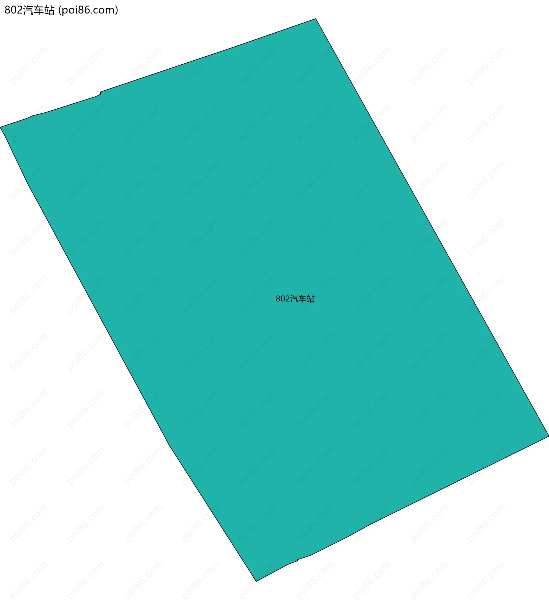 802汽车站边界地图