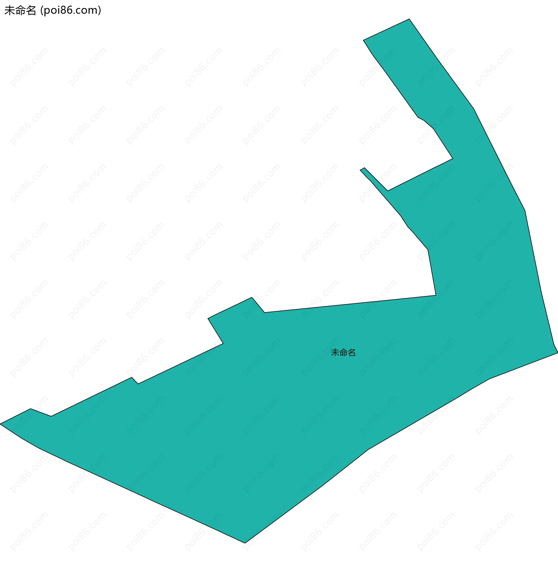 未命名边界地图