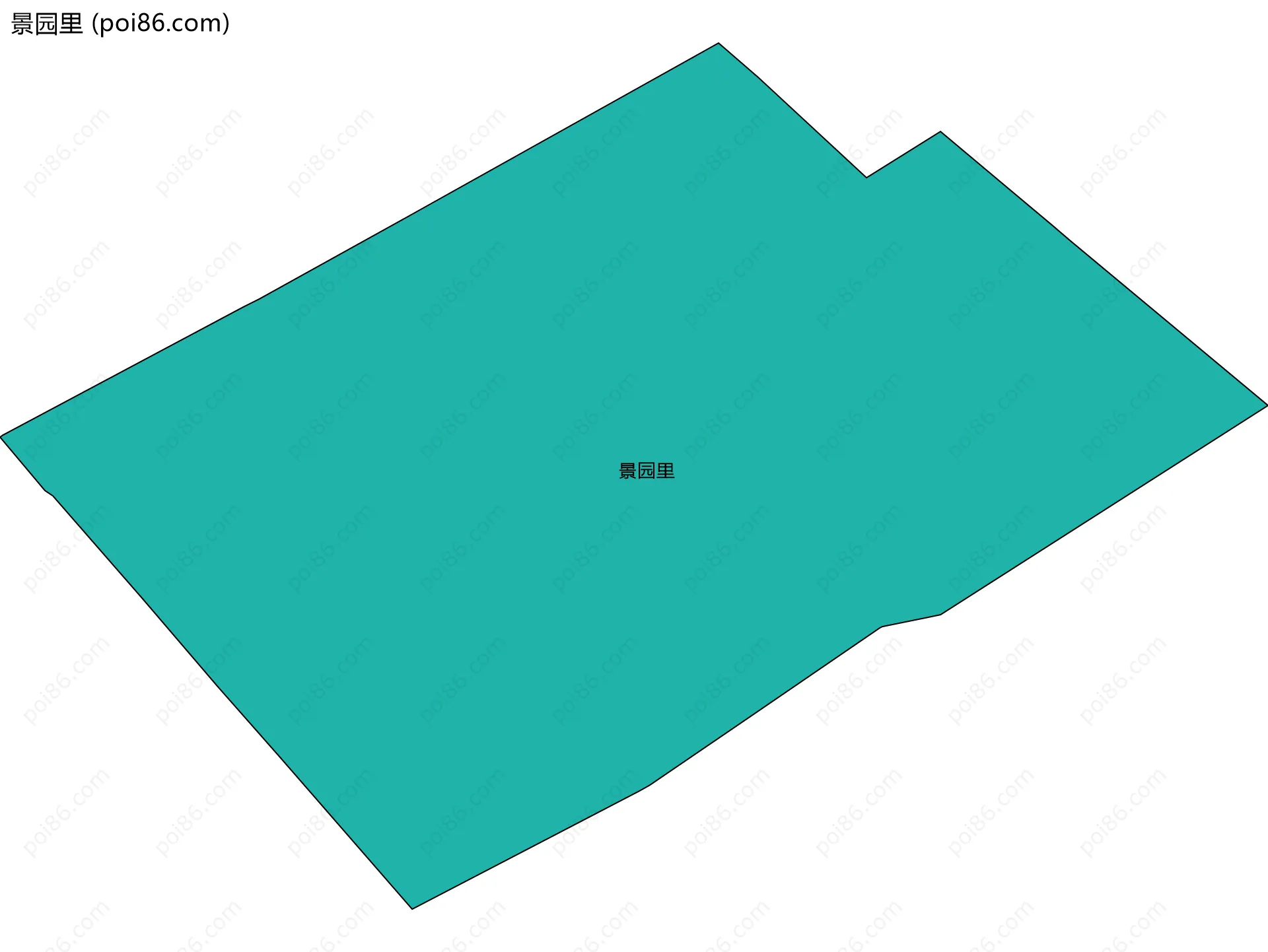 景园里边界地图