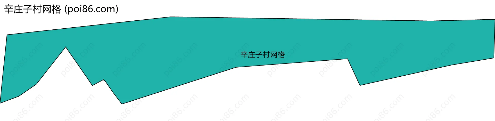 辛庄子村网格边界地图