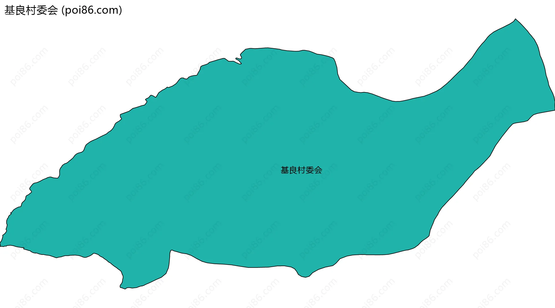 基良村委会边界地图
