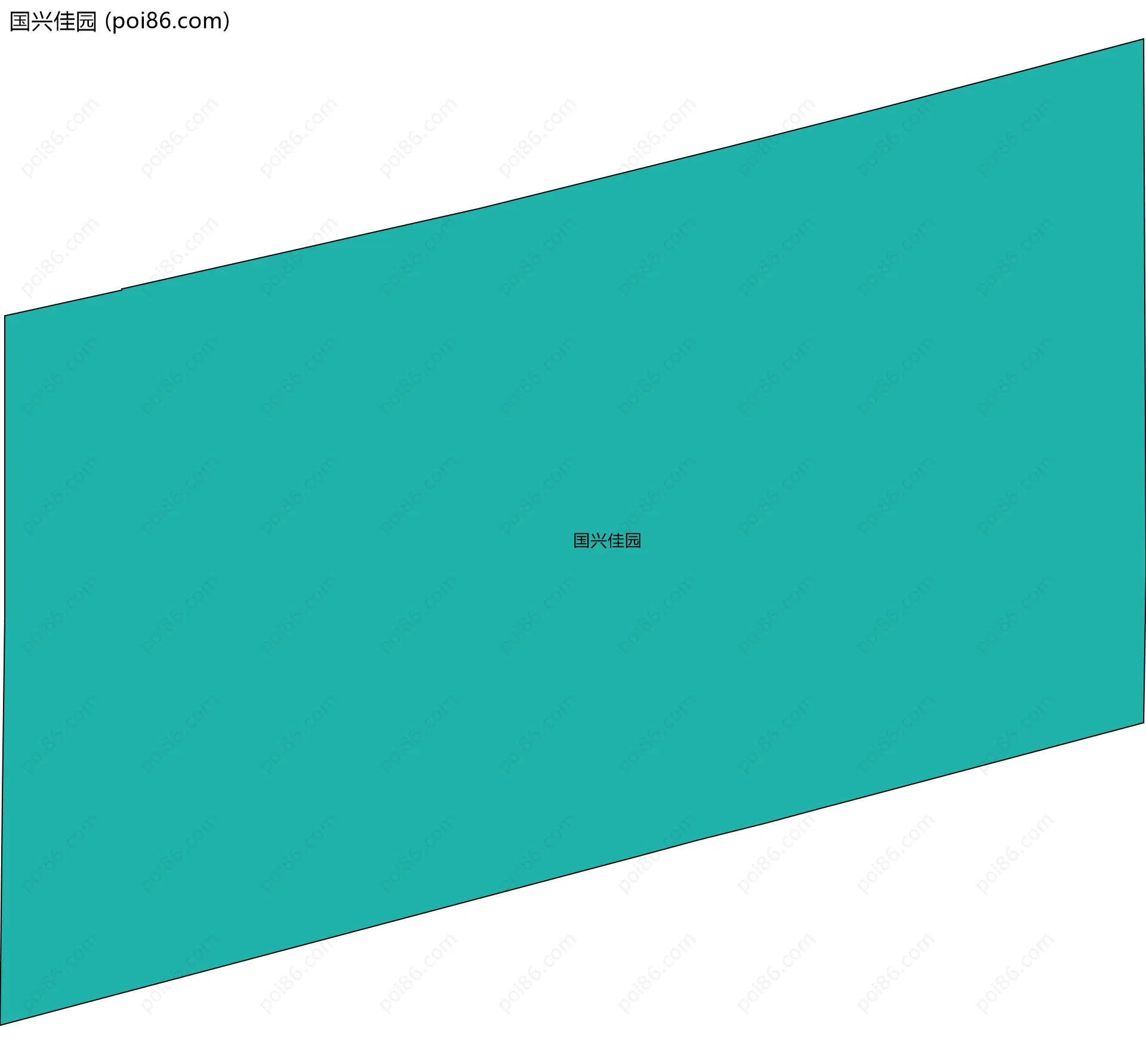 国兴佳园边界地图