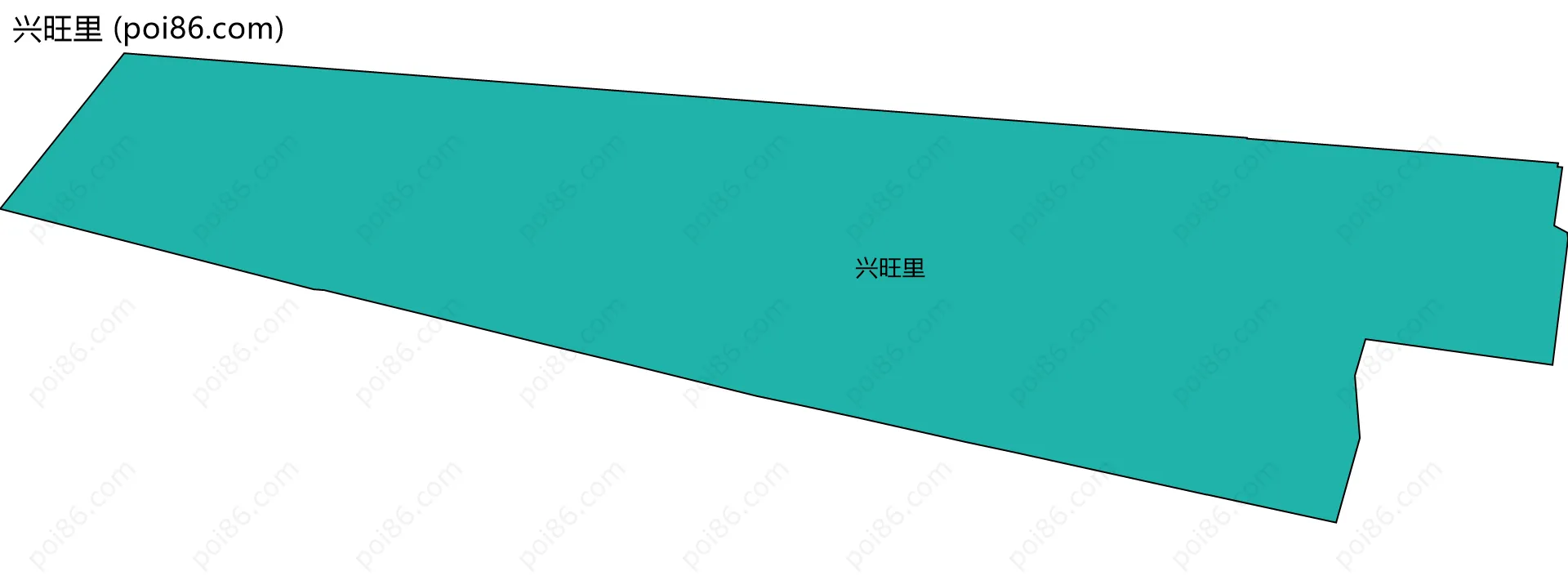 兴旺里边界地图