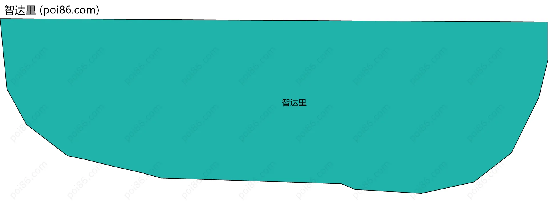 智达里边界地图