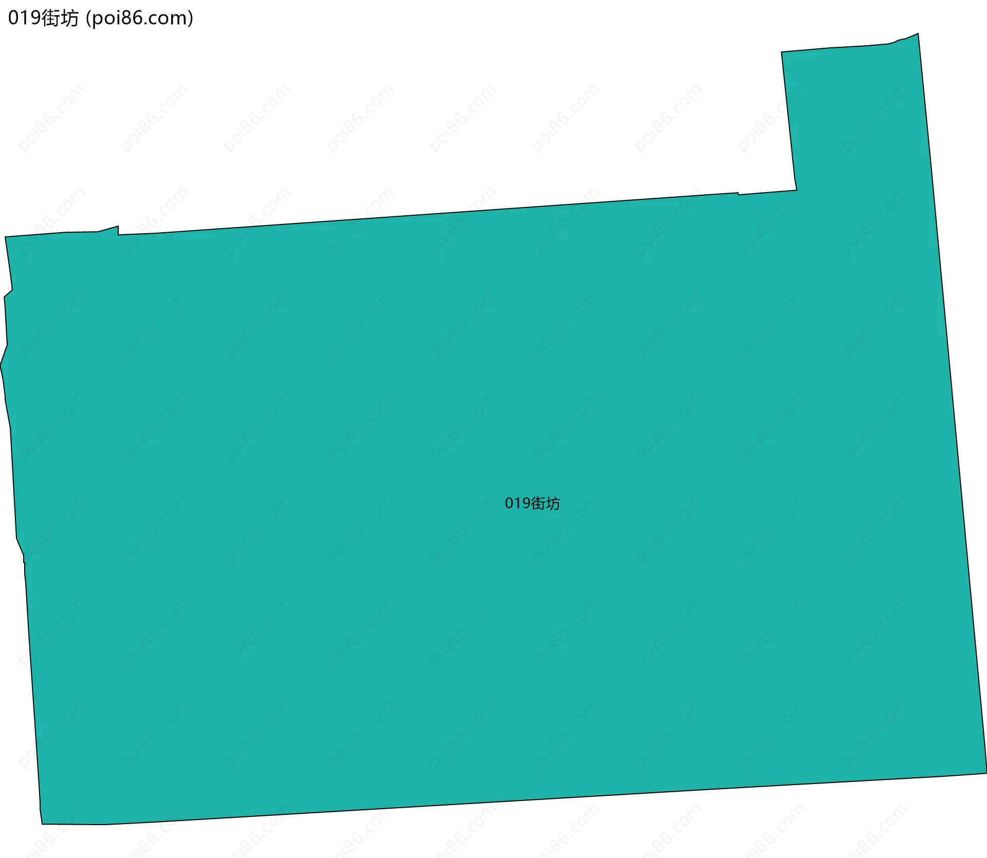 019街坊边界地图