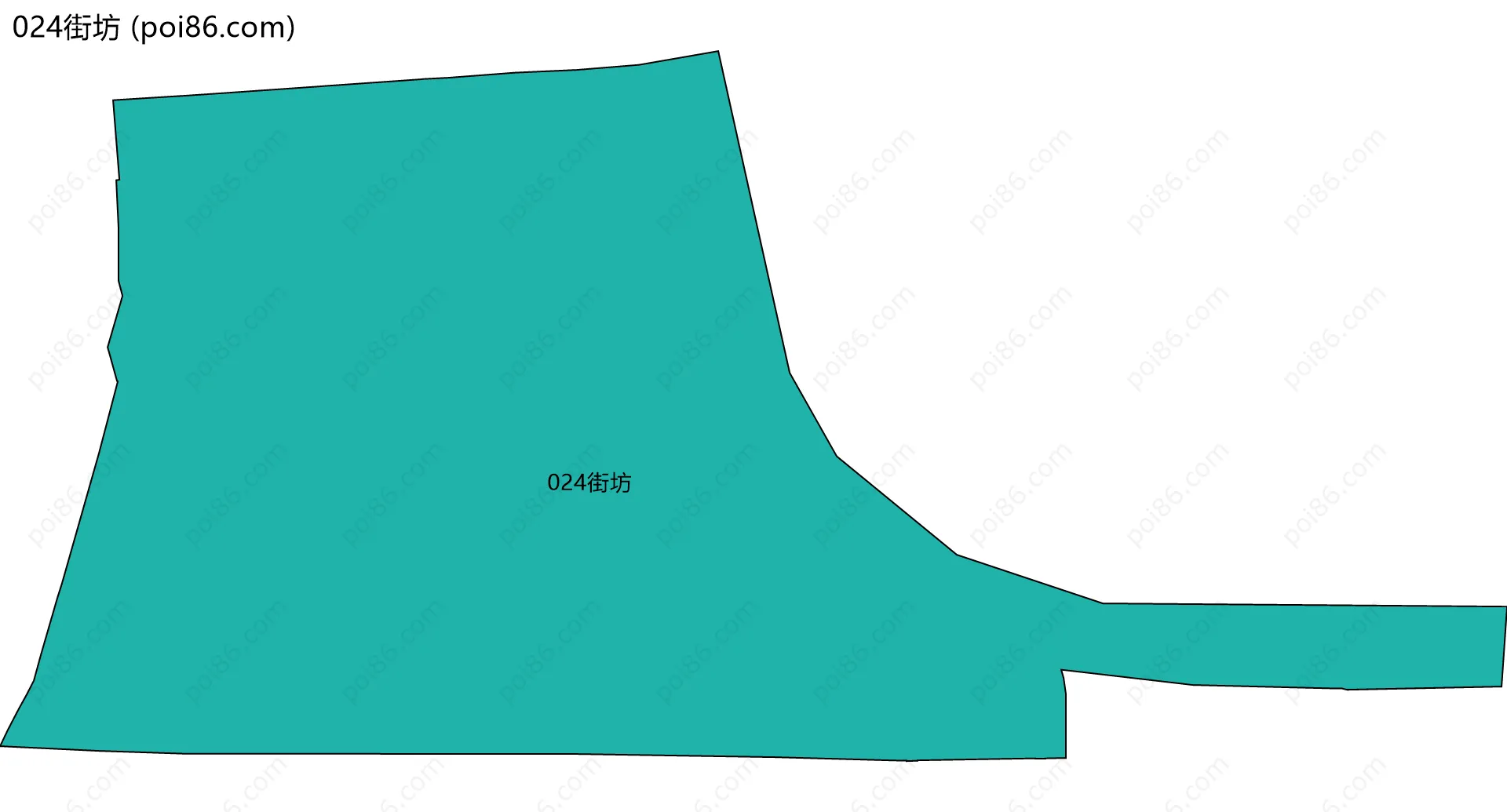 024街坊边界地图