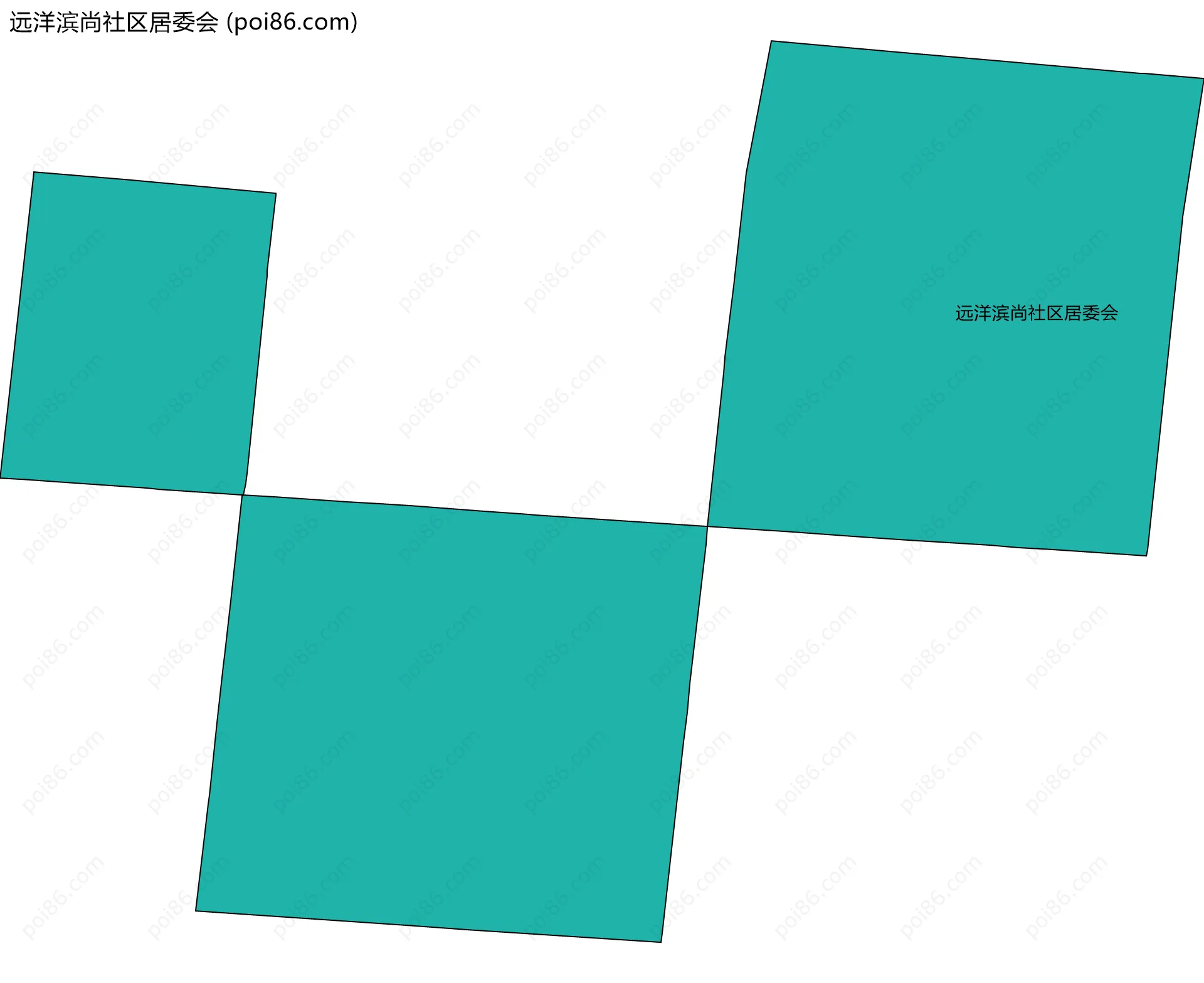 远洋滨尚社区居委会边界地图