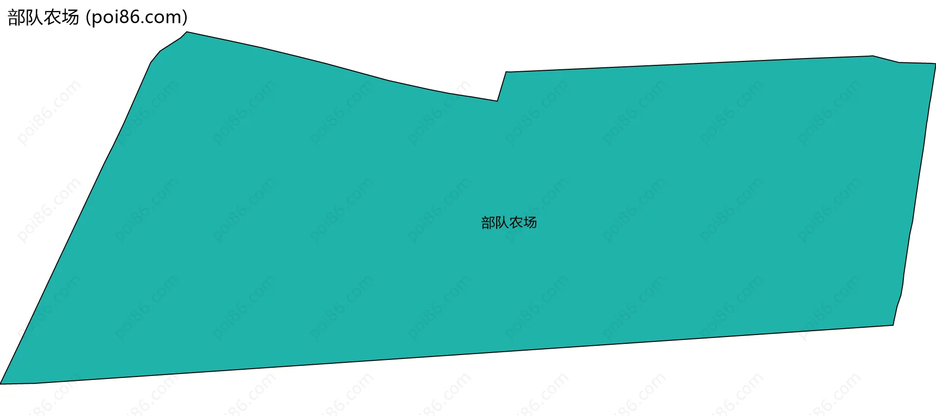 部队农场边界地图