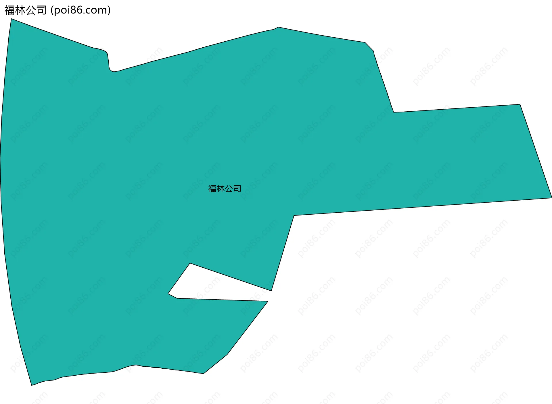 福林公司边界地图